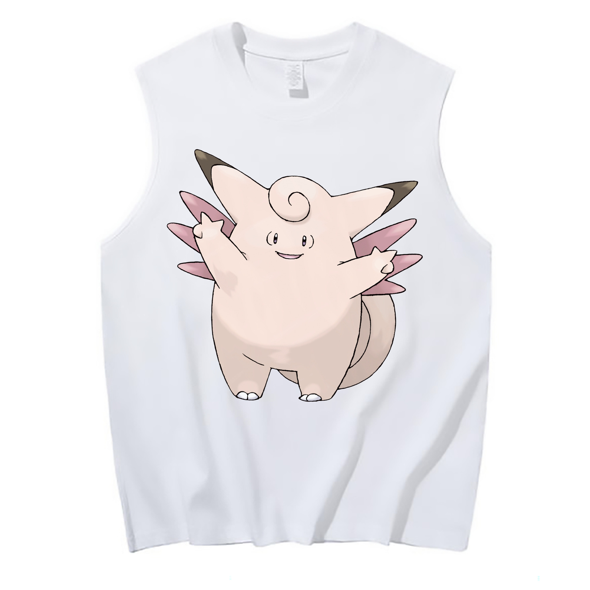 （画像用） ポケットモンスター Pokémon コットン100％タンクトップ（フロントプリント）