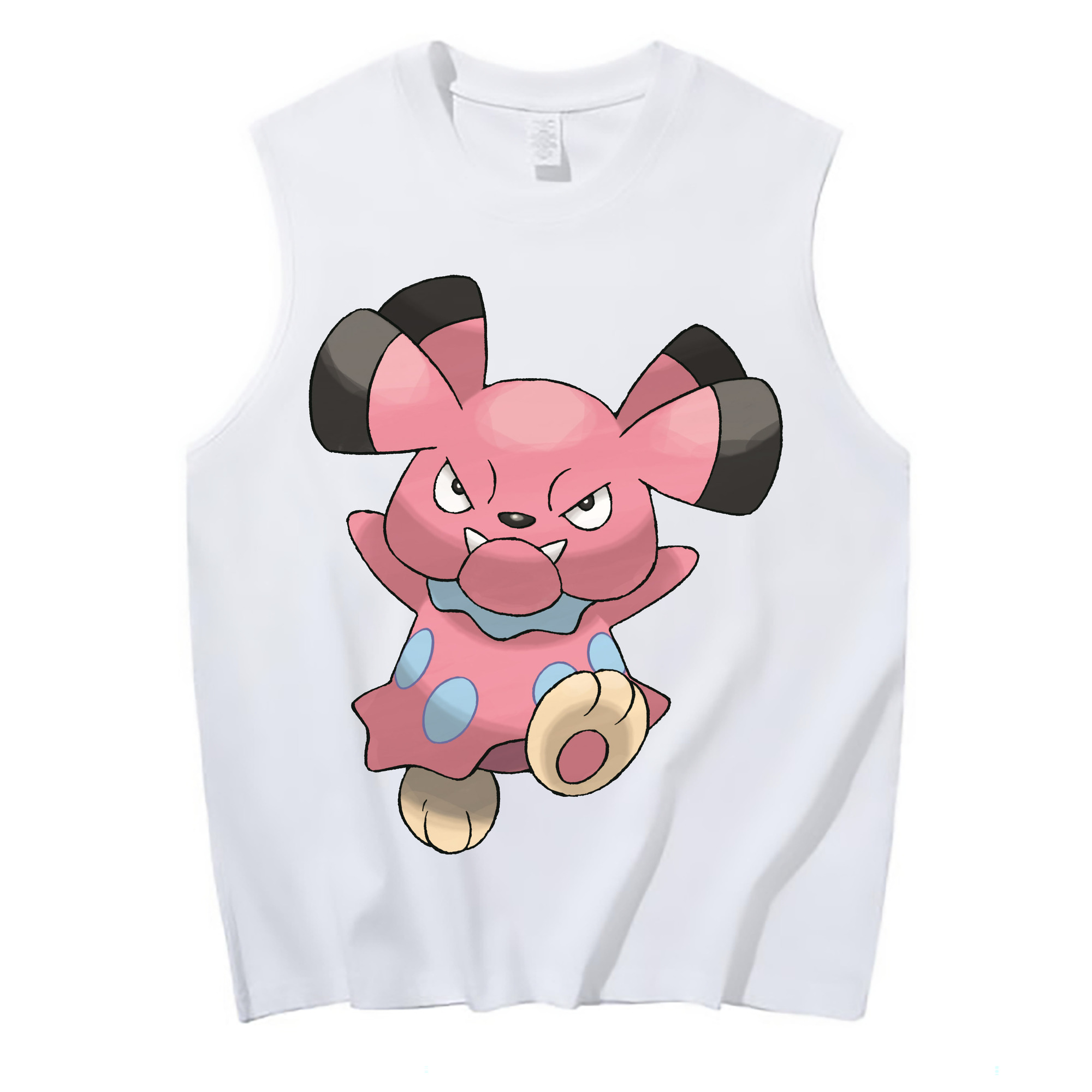 （画像用） ポケットモンスター Pokémon コットン100％タンクトップ（フロントプリント）