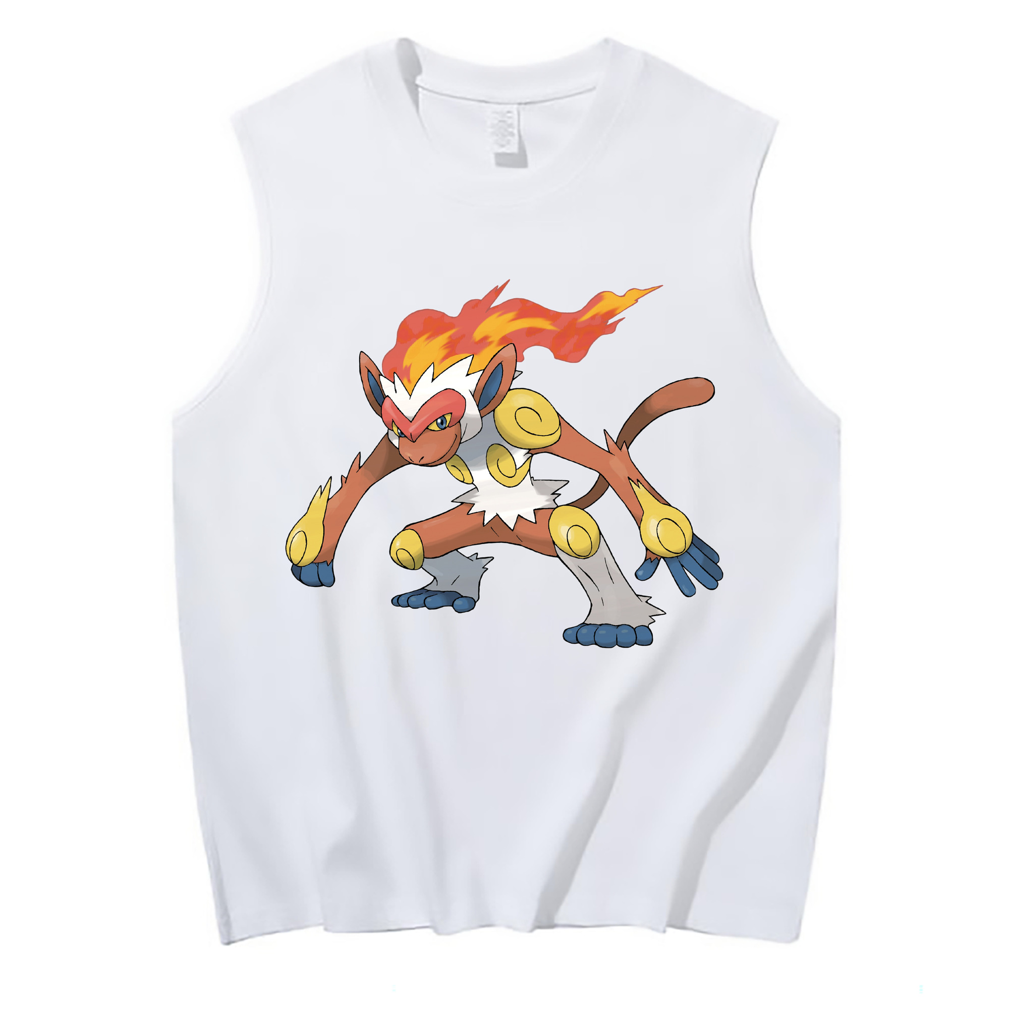 （画像用） ポケットモンスター Pokémon コットン100％タンクトップ（フロントプリント）