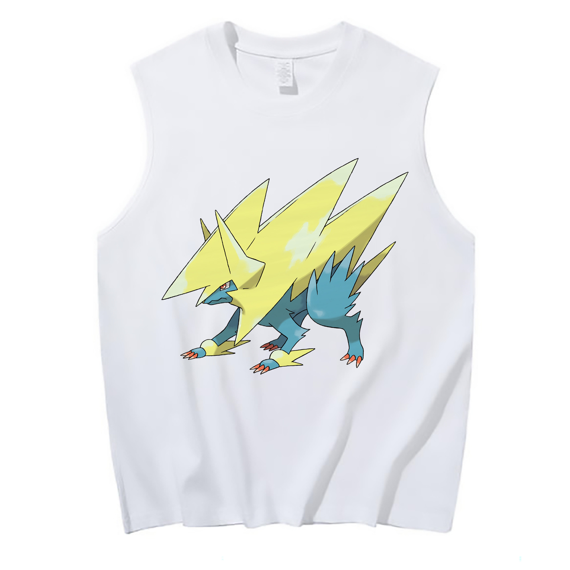 （画像用） ポケットモンスター Pokémon コットン100％タンクトップ（フロントプリント）