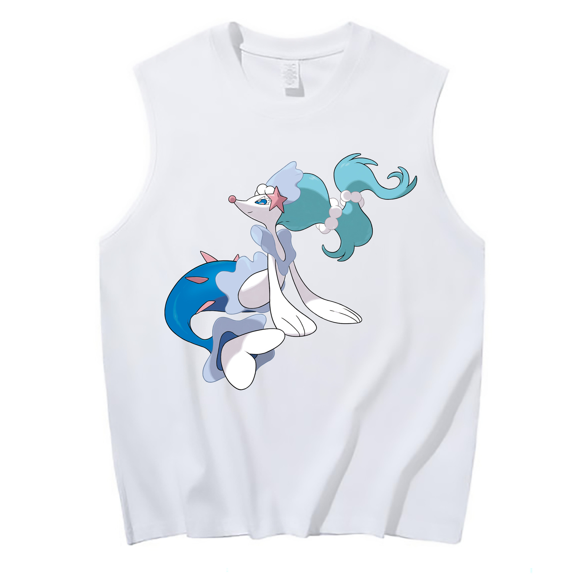 （画像用） ポケットモンスター Pokémon コットン100％タンクトップ（フロントプリント）
