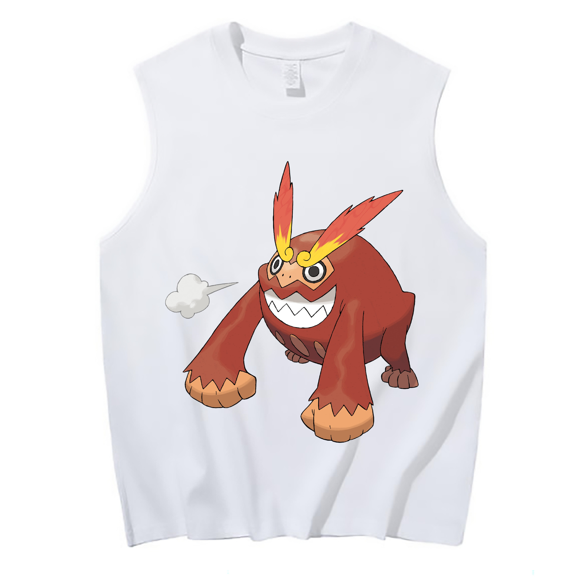 （画像用） ポケットモンスター Pokémon コットン100％タンクトップ（フロントプリント）
