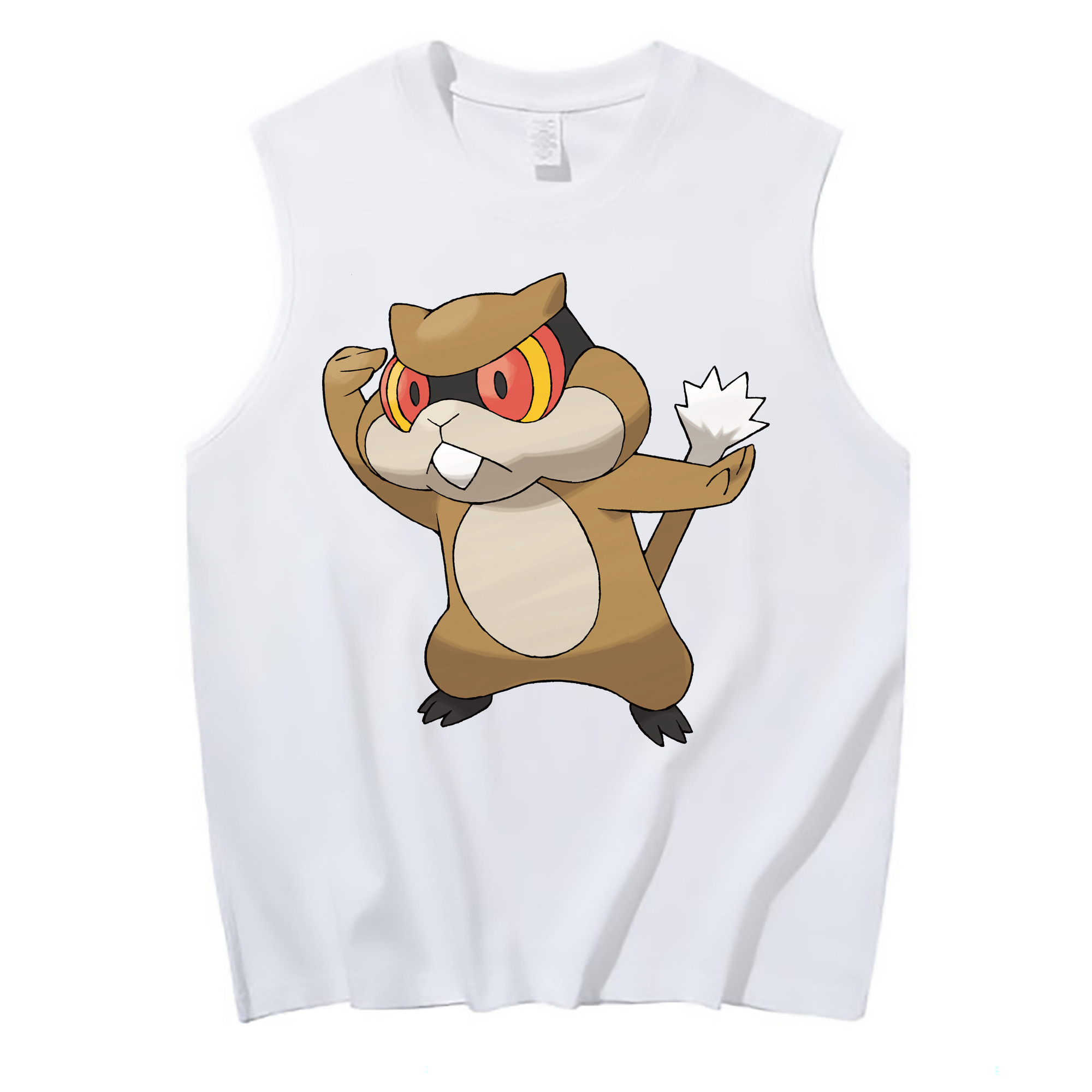 （画像用） ポケットモンスター Pokémon コットン100％タンクトップ（フロントプリント）
