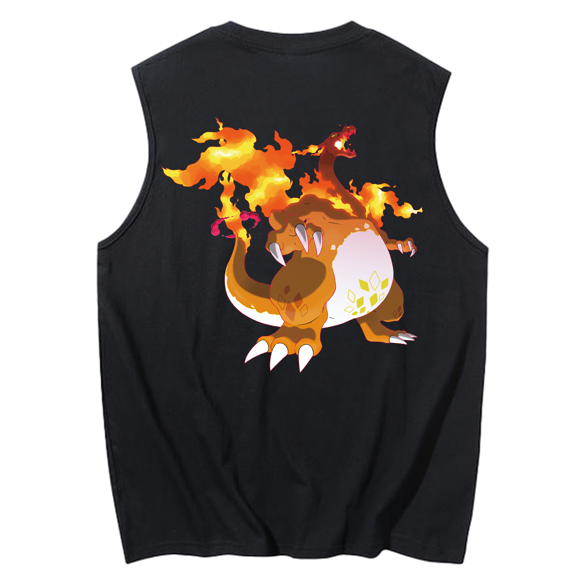 （画像用） ポケットモンスター Pokémon コットン100％タンクトップ（背面プリント）