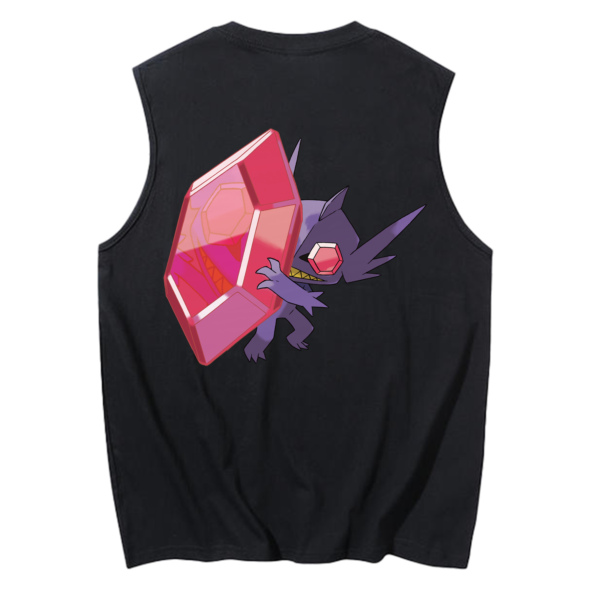 （画像用） ポケットモンスター Pokémon コットン100％タンクトップ（背面プリント）