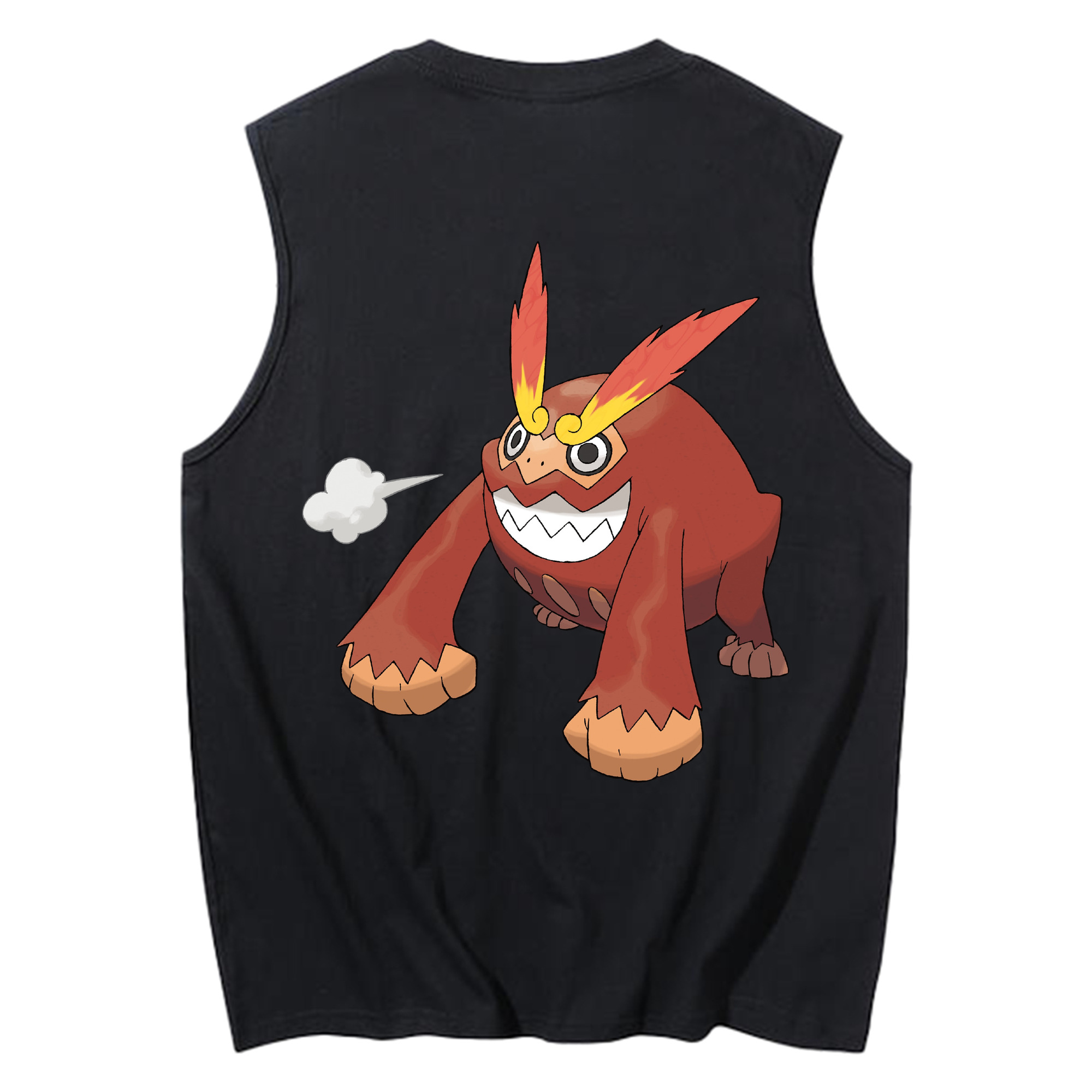 （画像用） ポケットモンスター Pokémon コットン100％タンクトップ（背面プリント）