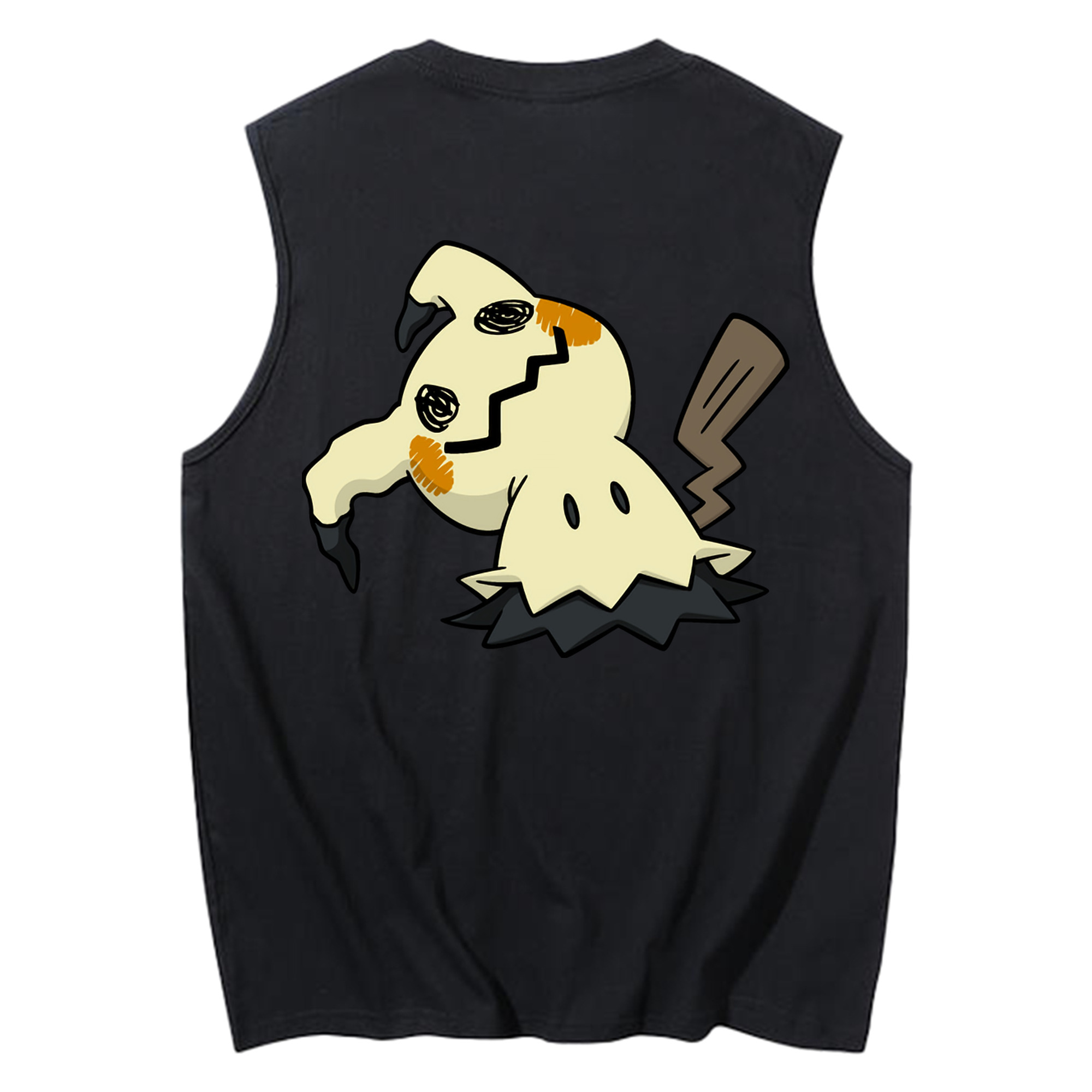 （画像用） ポケットモンスター Pokémon コットン100％タンクトップ（背面プリント）