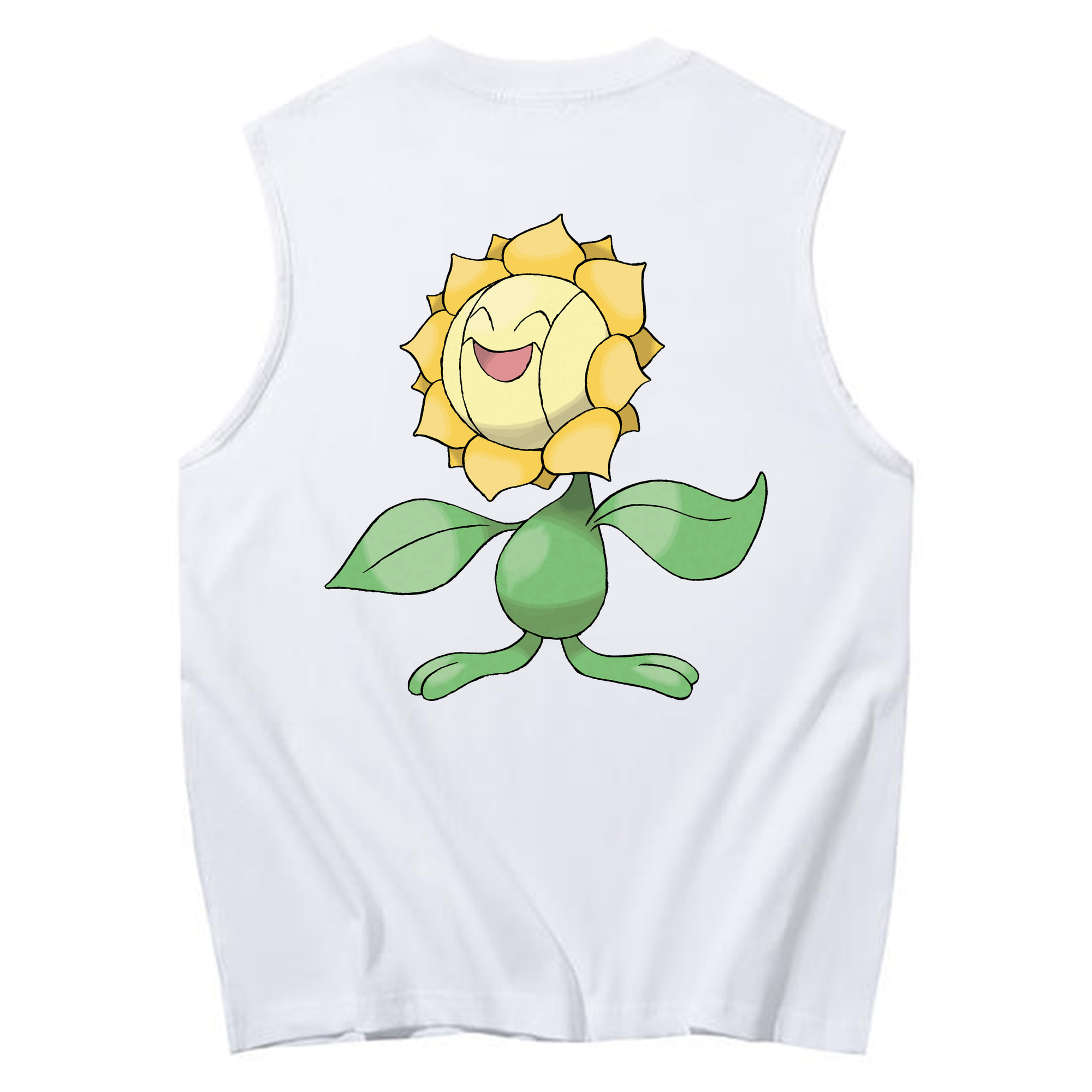 （画像用） ポケットモンスター Pokémon コットン100％タンクトップ（背面プリント）