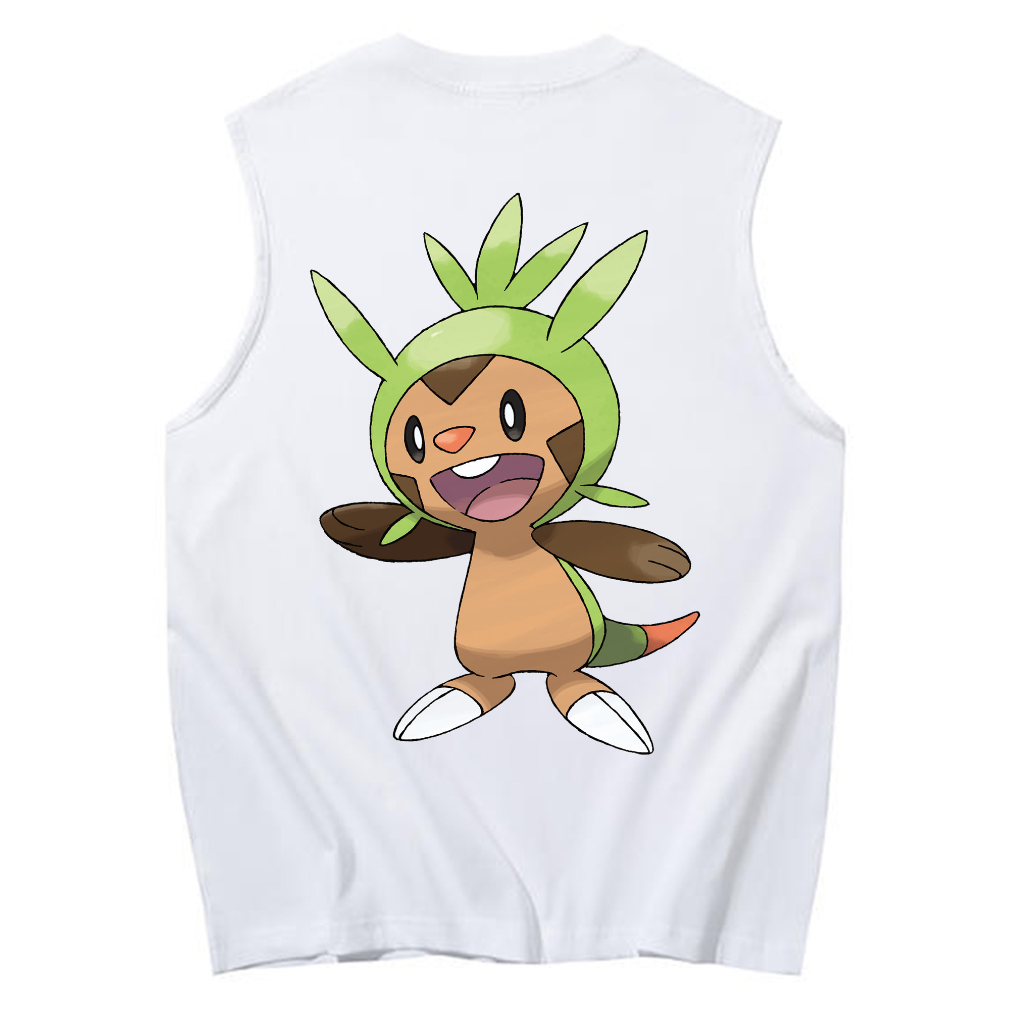 （画像用） ポケットモンスター Pokémon コットン100％タンクトップ（背面プリント）