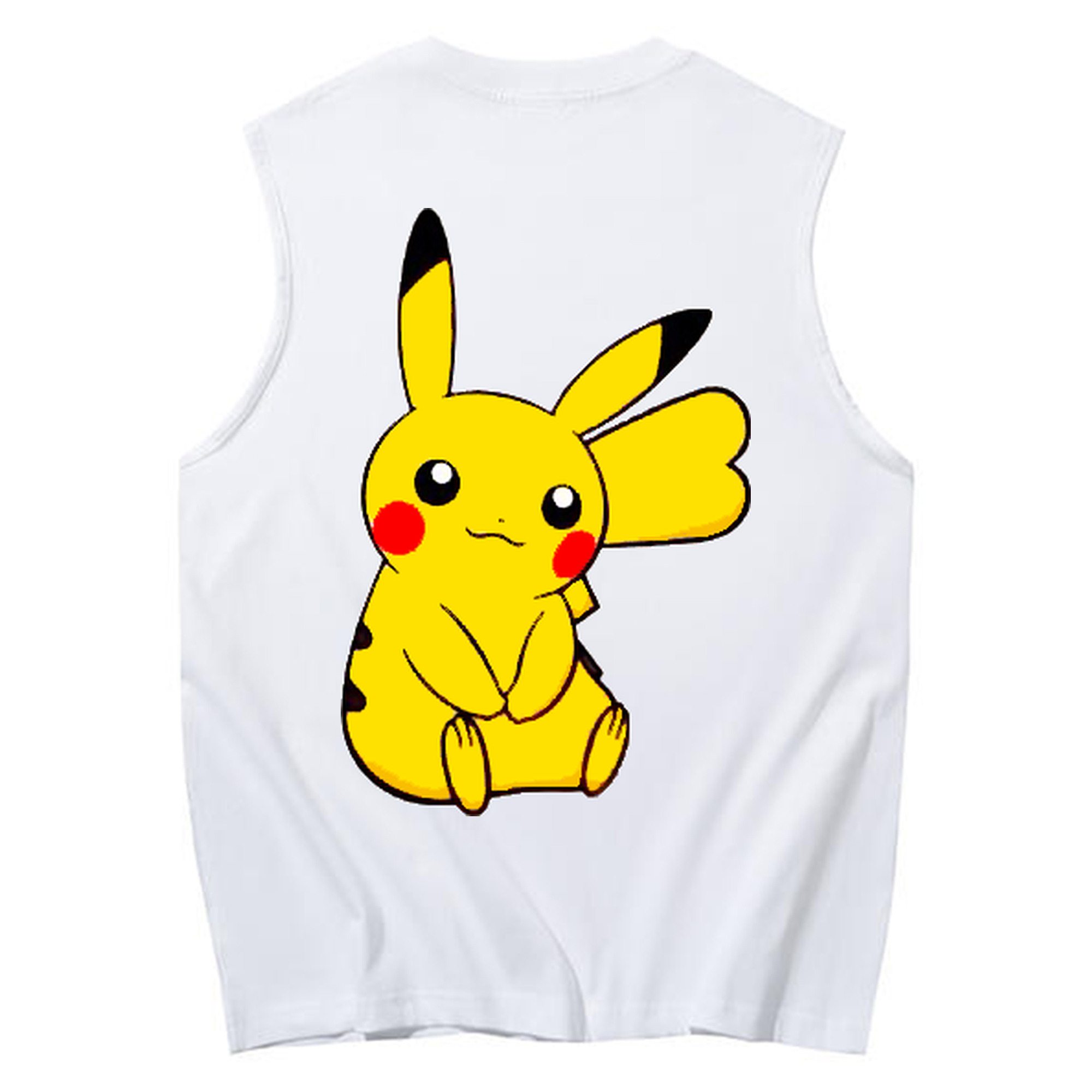 （画像用） ポケットモンスター Pokémon コットン100％タンクトップ（背面プリント）