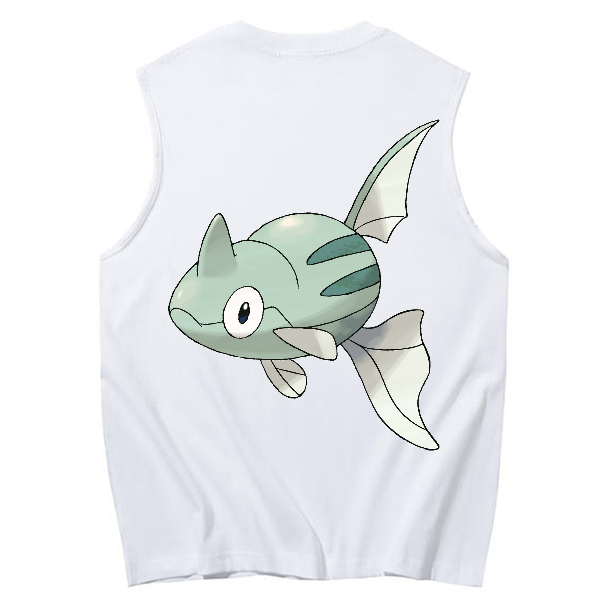 （画像用） ポケットモンスター Pokémon コットン100％タンクトップ（背面プリント）