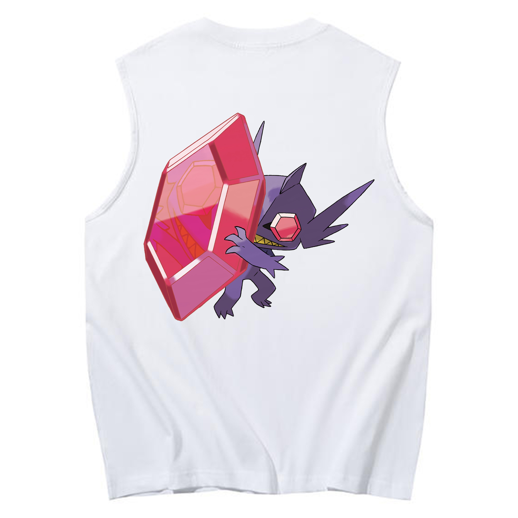 （画像用） ポケットモンスター Pokémon コットン100％タンクトップ（背面プリント）