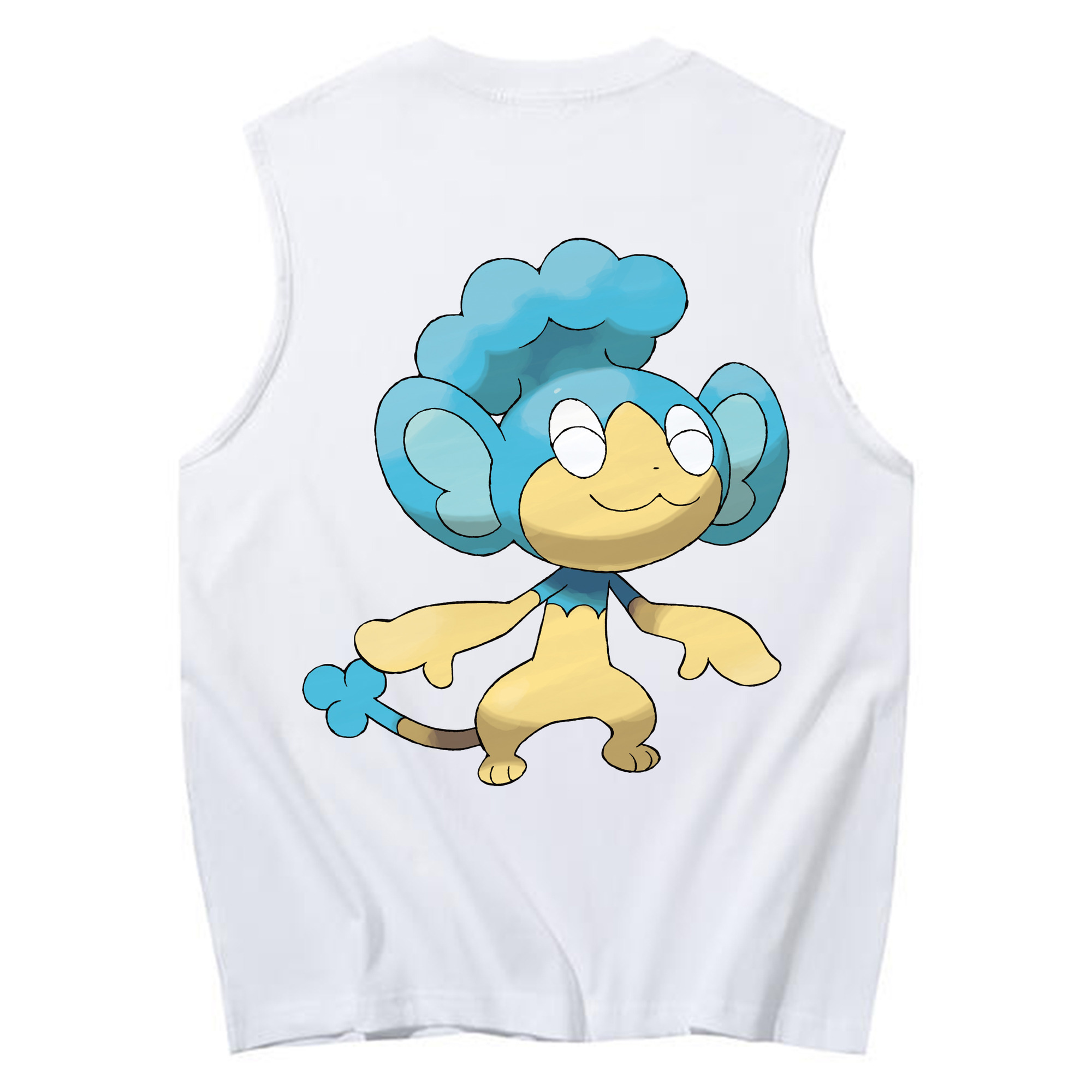 （画像用） ポケットモンスター Pokémon コットン100％タンクトップ（背面プリント）