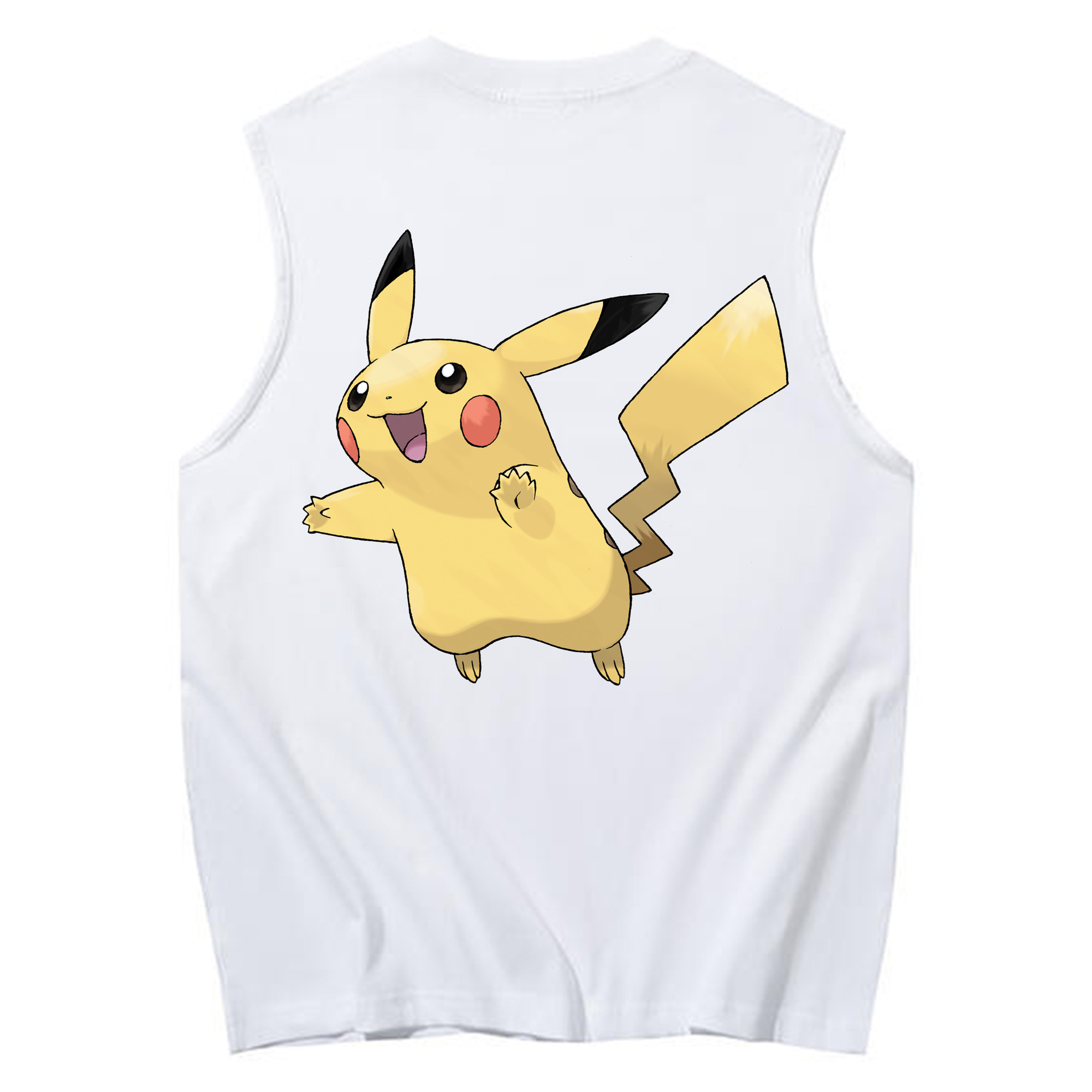 （画像用） ポケットモンスター Pokémon コットン100％タンクトップ（背面プリント）