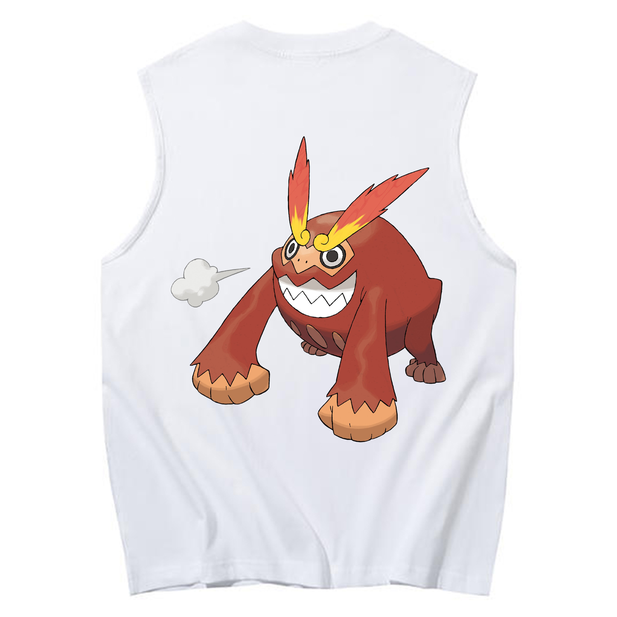（画像用） ポケットモンスター Pokémon コットン100％タンクトップ（背面プリント）