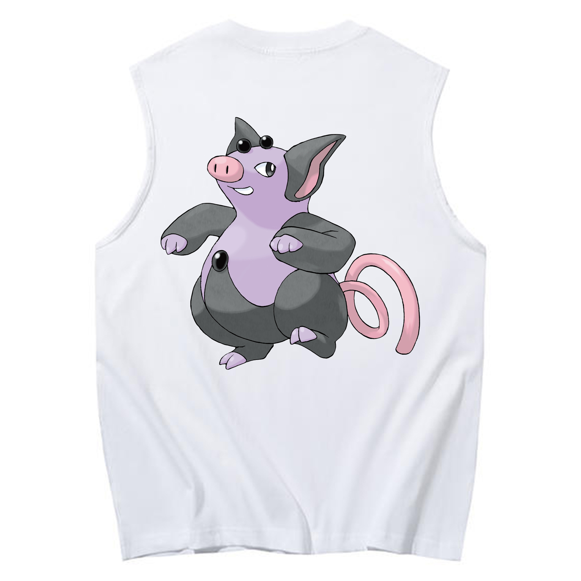 （画像用） ポケットモンスター Pokémon コットン100％タンクトップ（背面プリント）