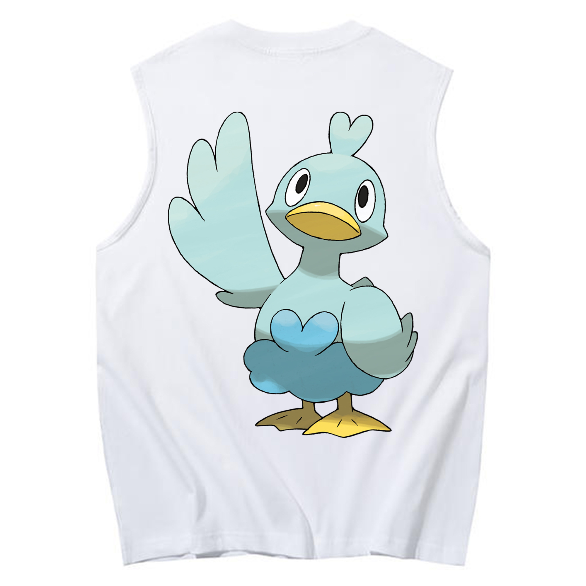 （画像用） ポケットモンスター Pokémon コットン100％タンクトップ（背面プリント）