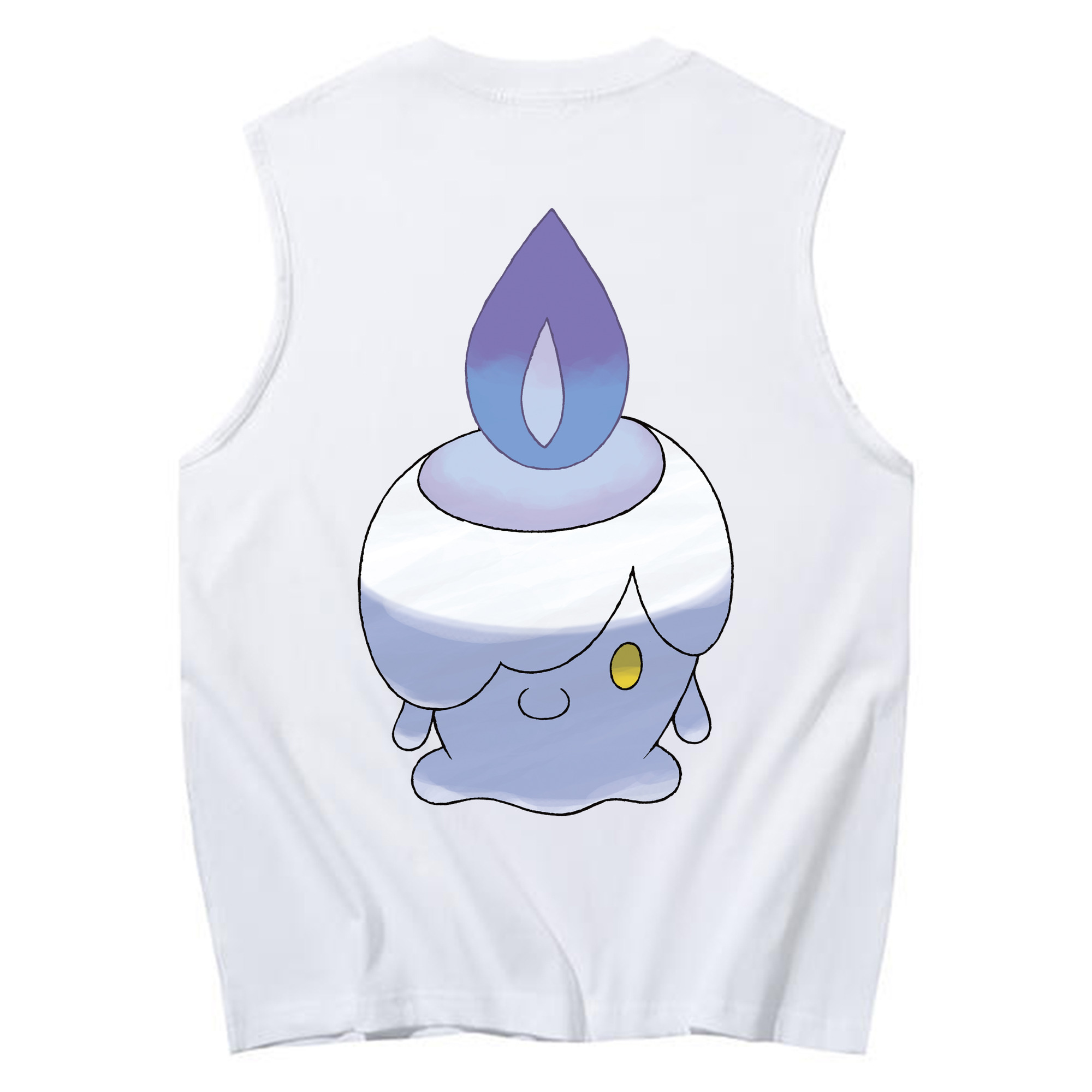 （画像用） ポケットモンスター Pokémon コットン100％タンクトップ（背面プリント）