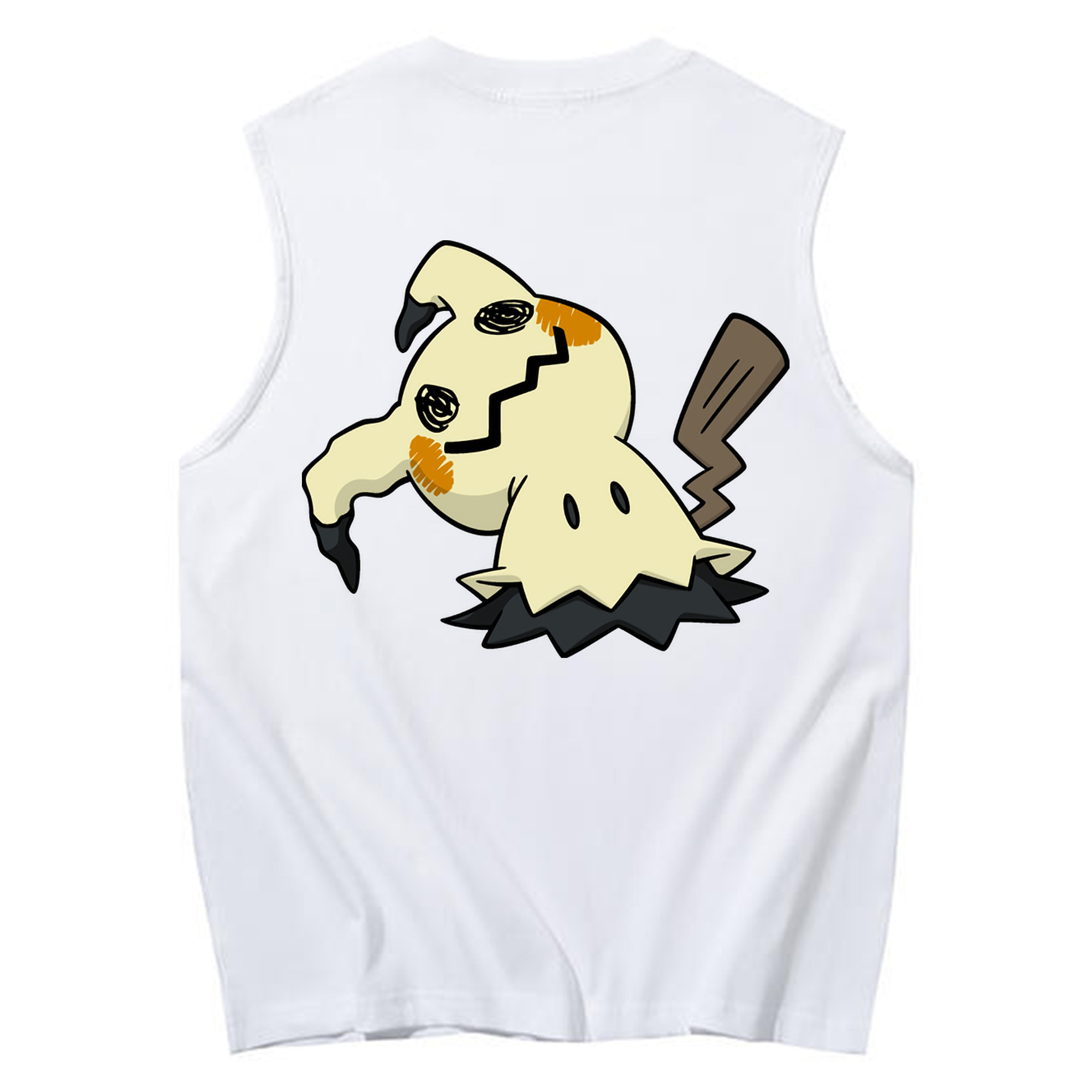 （画像用） ポケットモンスター Pokémon コットン100％タンクトップ（背面プリント）
