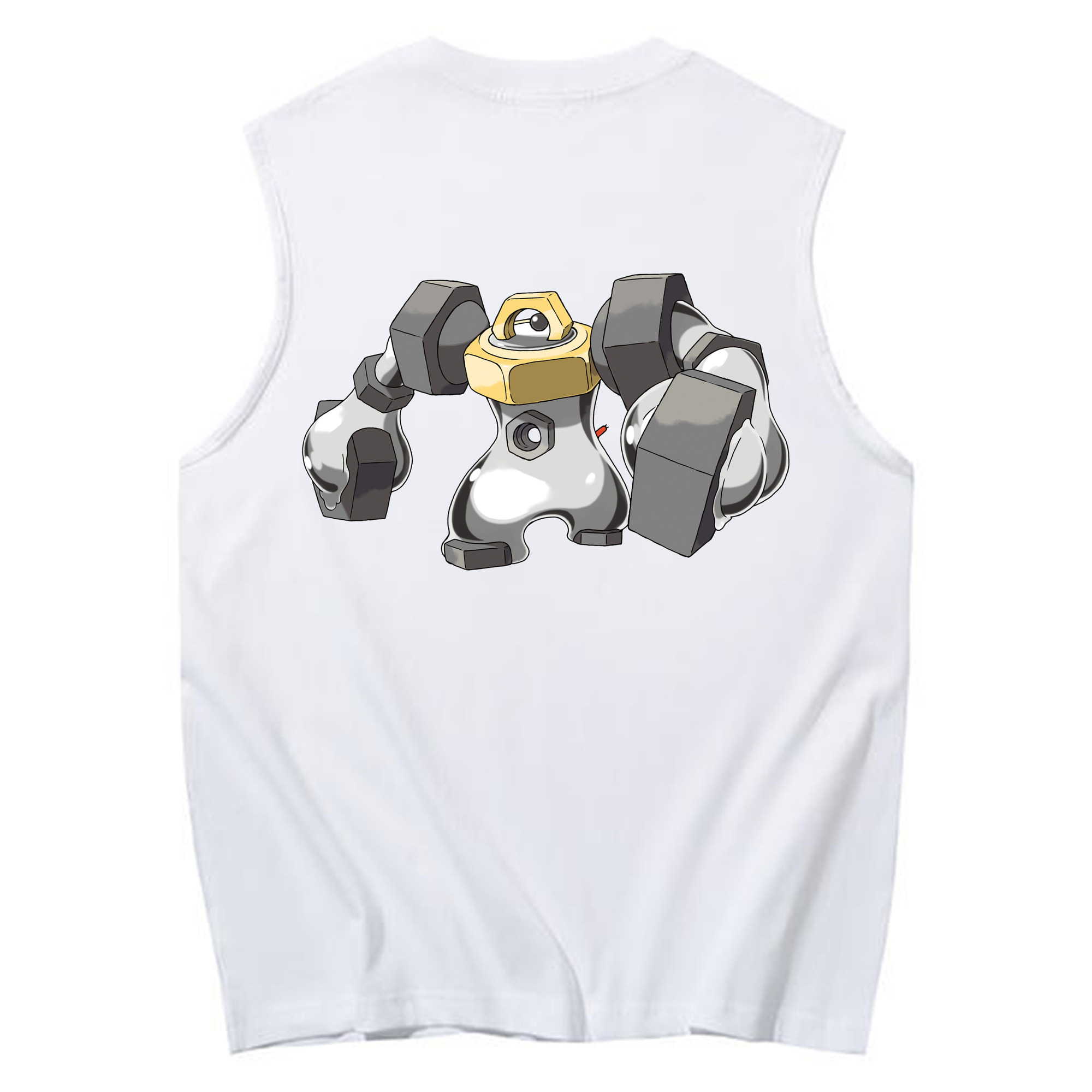 （画像用） ポケットモンスター Pokémon コットン100％タンクトップ（背面プリント）