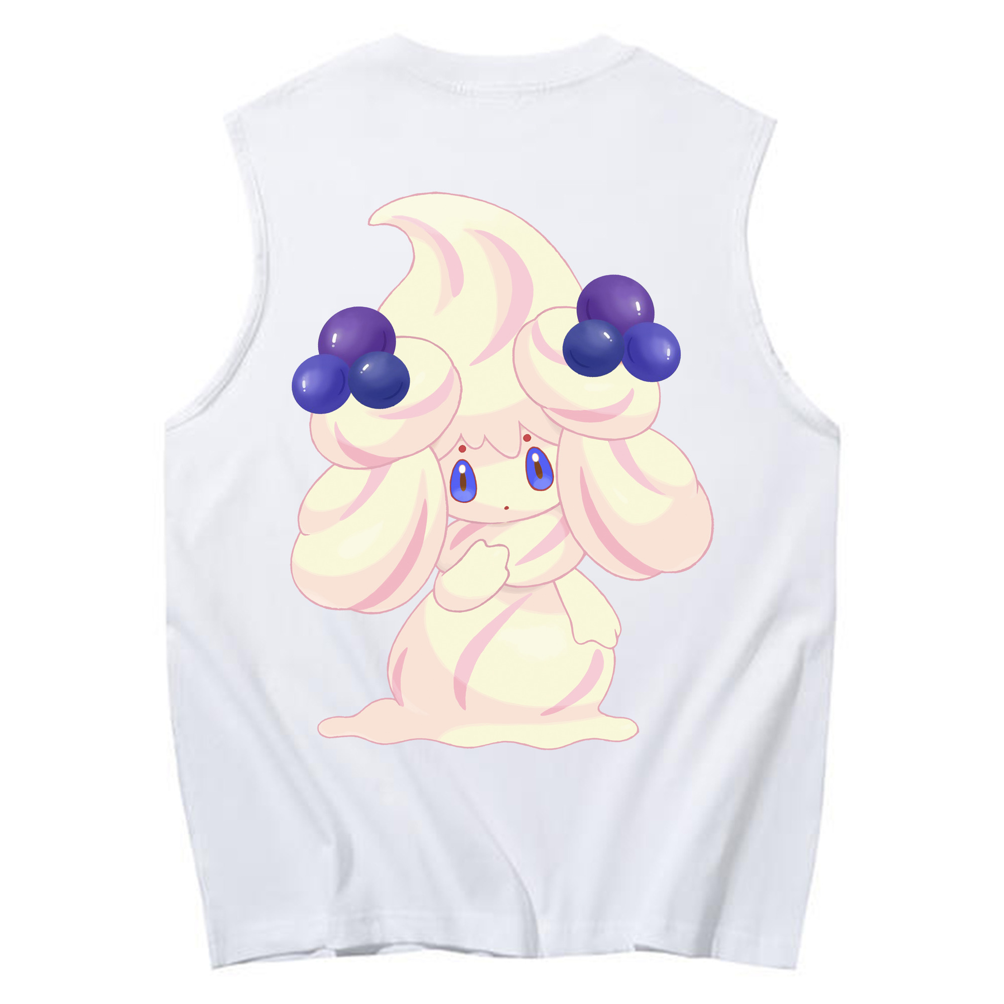 （画像用） ポケットモンスター Pokémon コットン100％タンクトップ（背面プリント）