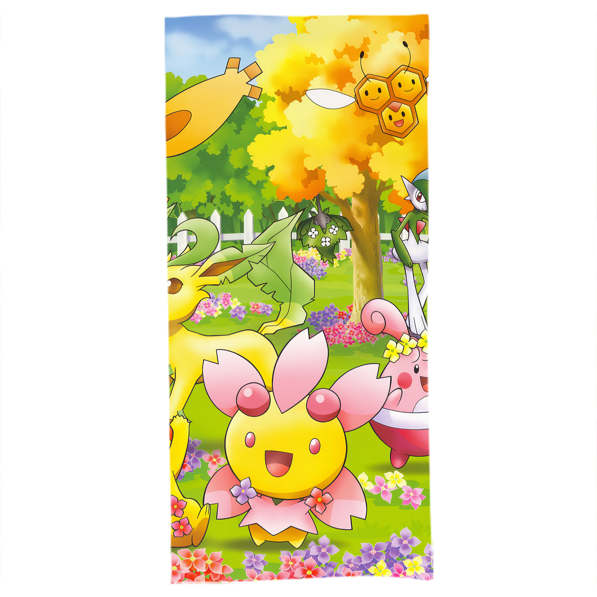 （画像用） ポケットモンスター Pokémon 大判バスタオル 70×140cm 吸水速乾 柔らかい肌触り
