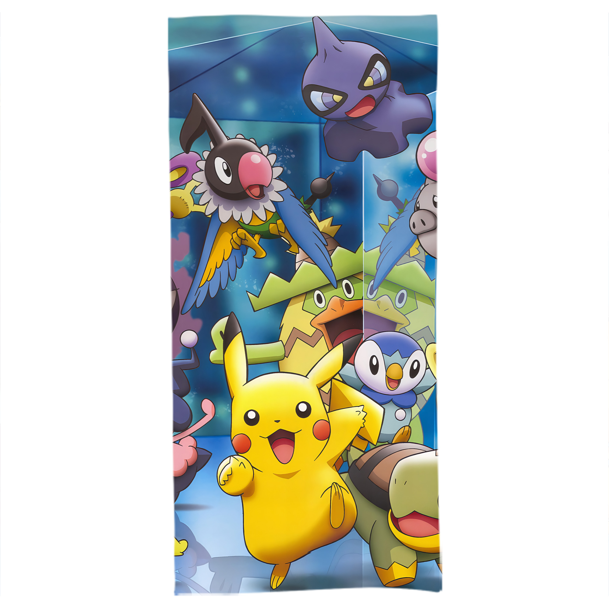 （画像用） ポケットモンスター Pokémon 大判バスタオル 70×140cm 吸水速乾 柔らかい肌触り