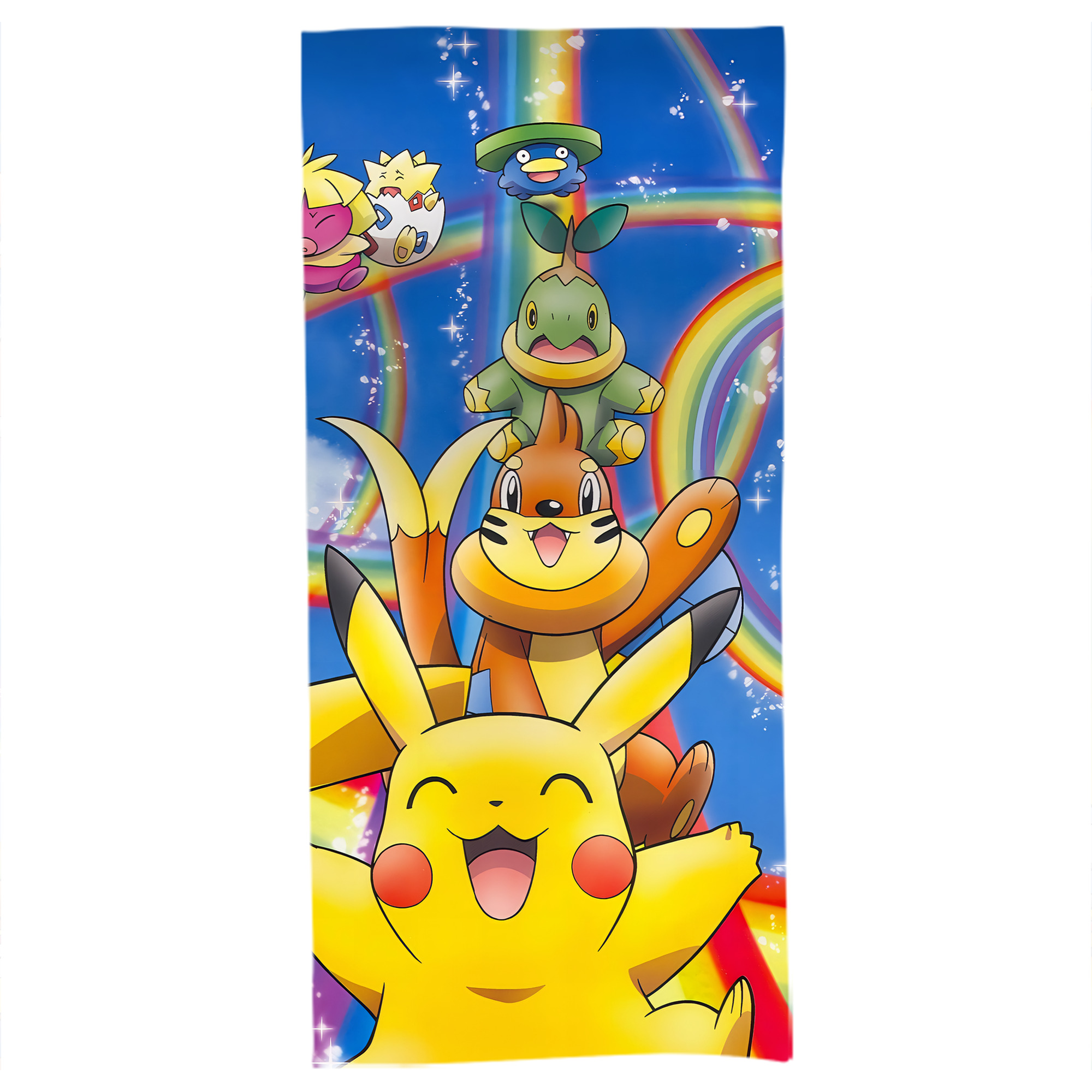 （画像用） ポケットモンスター Pokémon 大判バスタオル 70×140cm 吸水速乾 柔らかい肌触り