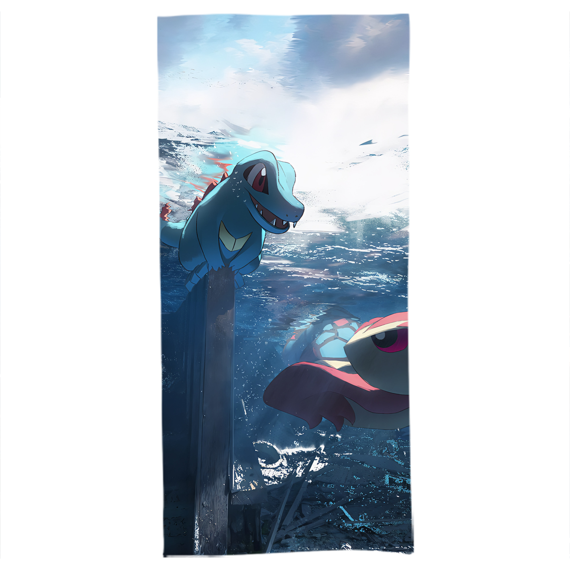 （画像用） ポケットモンスター Pokémon 大判バスタオル 70×140cm 吸水速乾 柔らかい肌触り