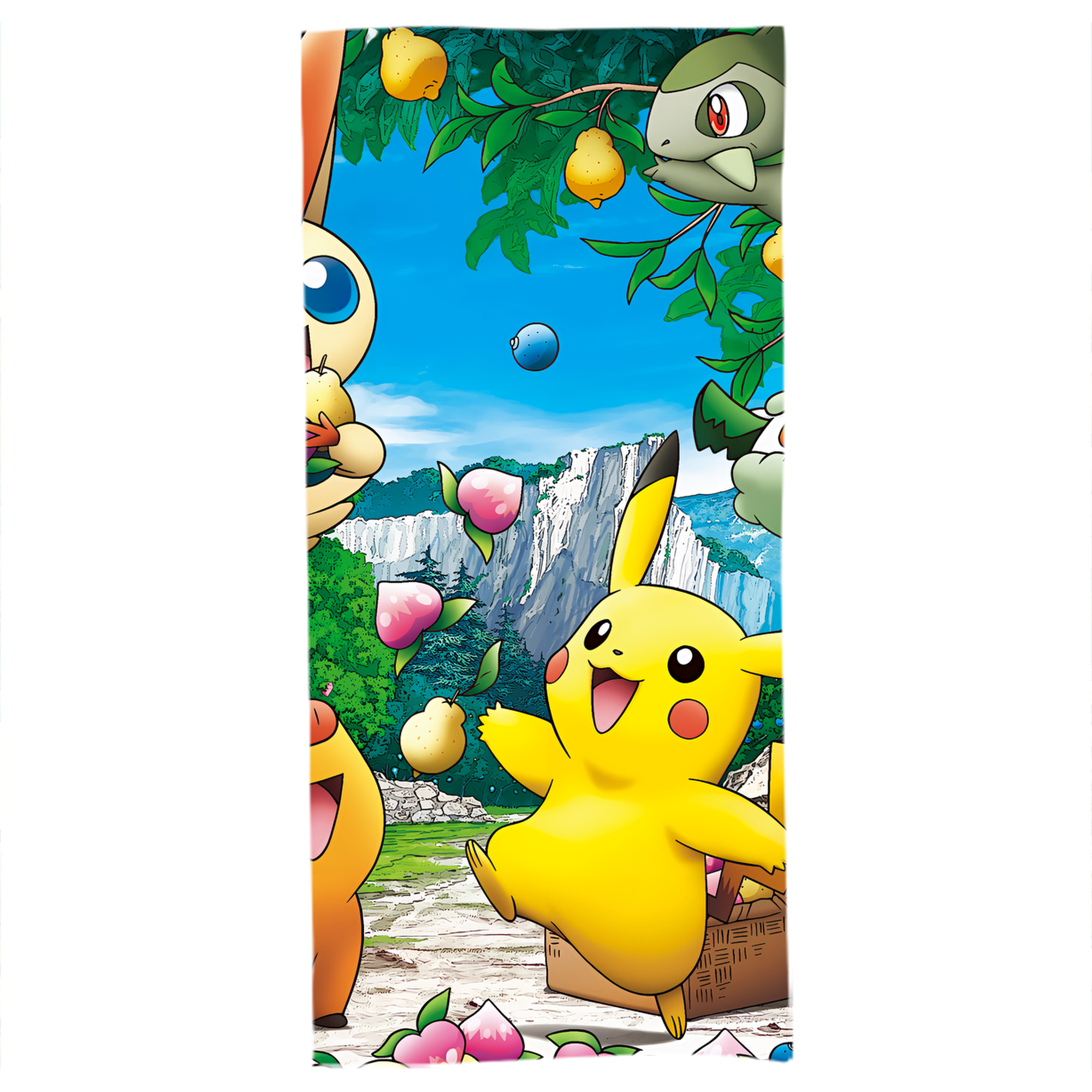 （画像用） ポケットモンスター Pokémon 大判バスタオル 70×140cm 吸水速乾 柔らかい肌触り