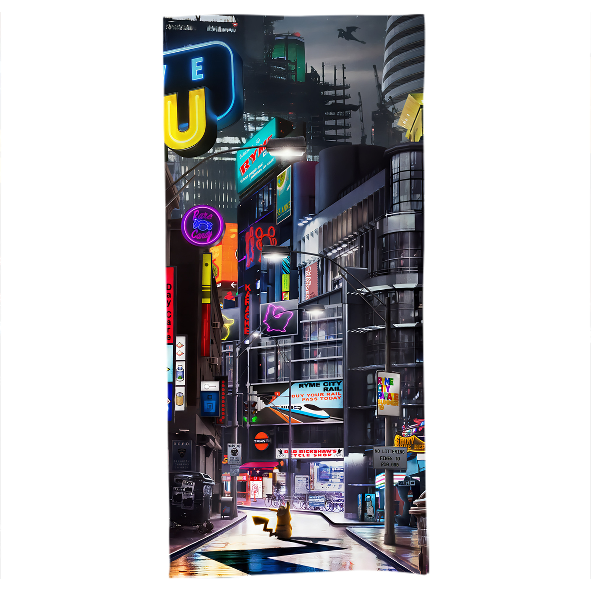 （画像用） ポケットモンスター Pokémon 大判バスタオル 70×140cm 吸水速乾 柔らかい肌触り