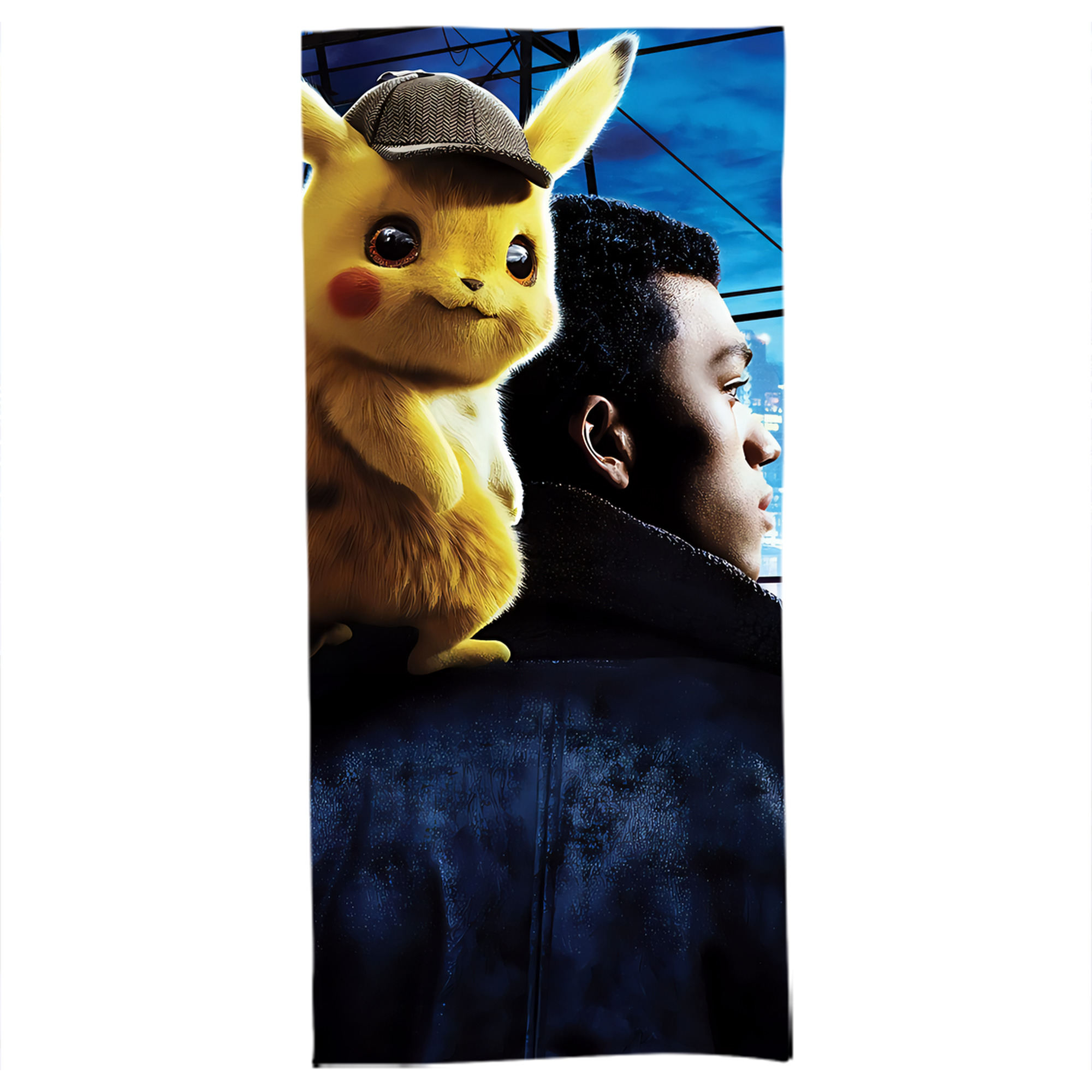 （画像用） ポケットモンスター Pokémon 大判バスタオル 70×140cm 吸水速乾 柔らかい肌触り