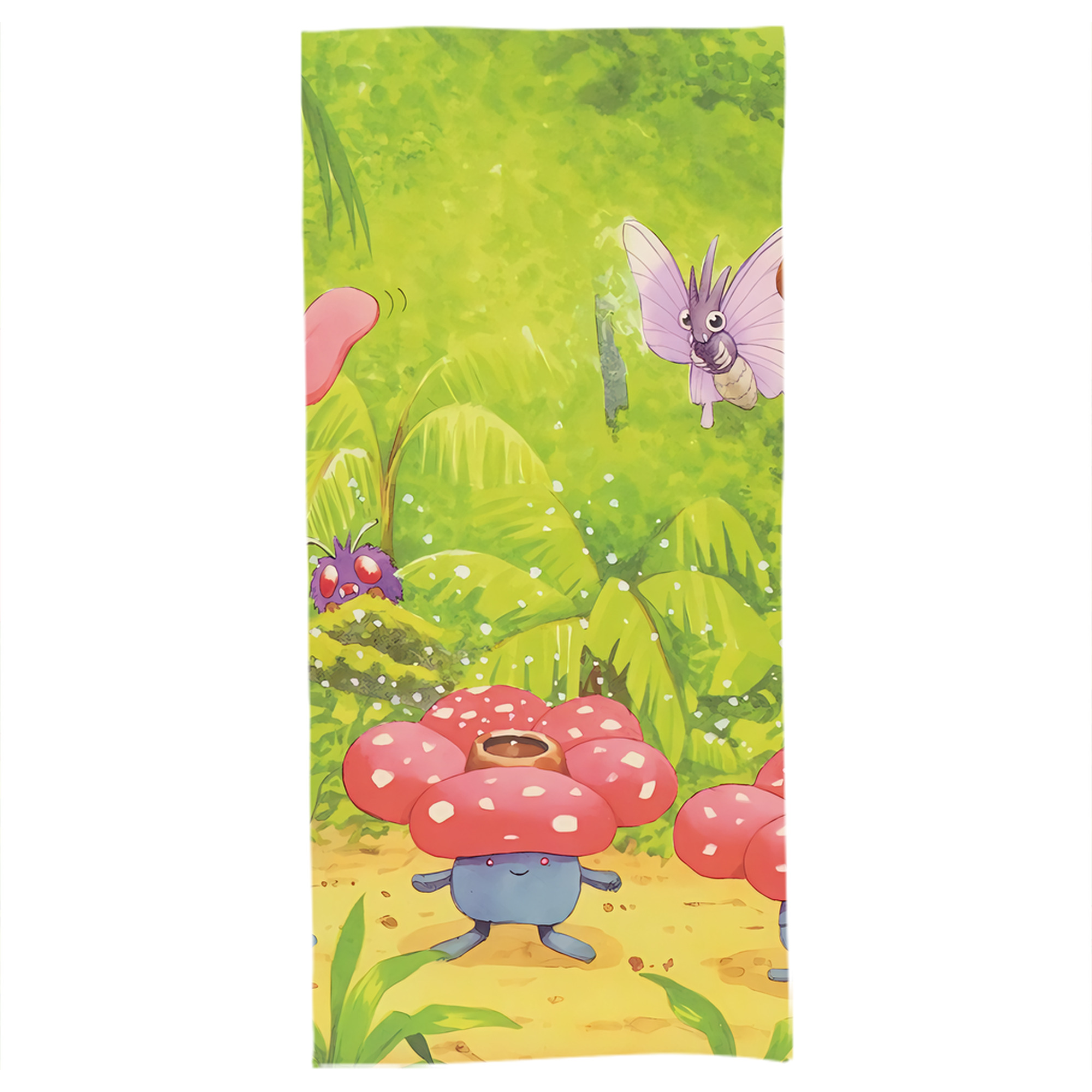 （画像用） ポケットモンスター Pokémon 大判バスタオル 70×140cm 吸水速乾 柔らかい肌触り
