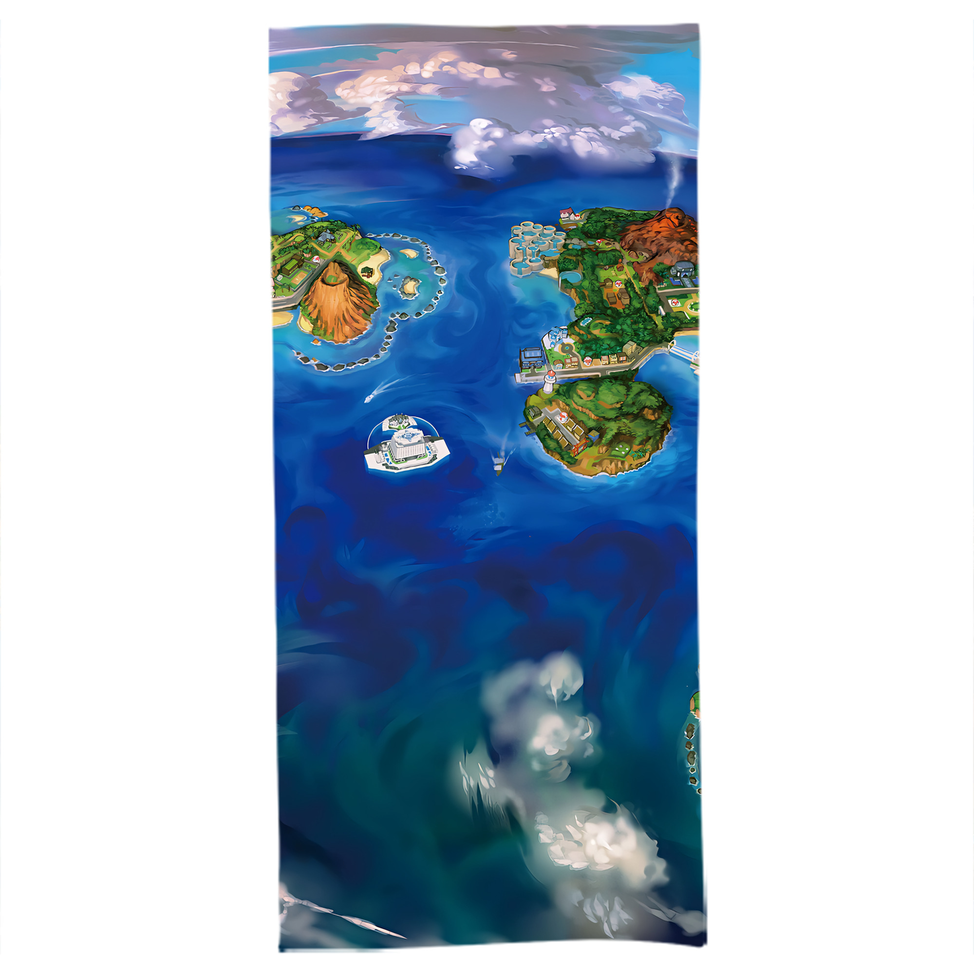 （画像用） ポケットモンスター Pokémon 大判バスタオル 70×140cm 吸水速乾 柔らかい肌触り