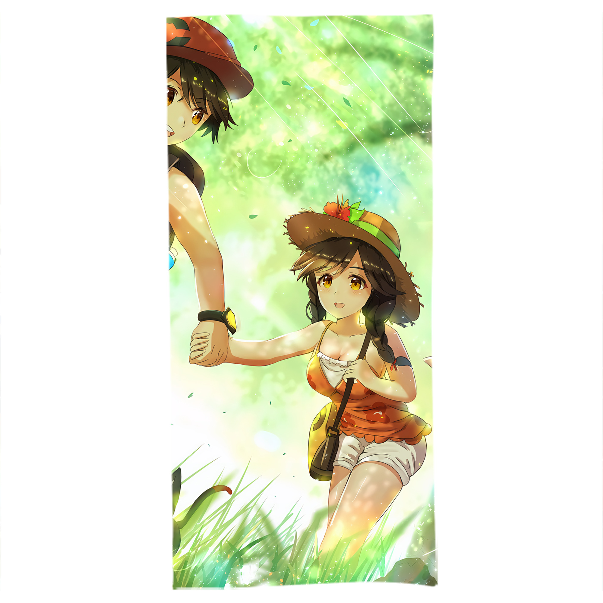 （画像用） ポケットモンスター Pokémon 大判バスタオル 70×140cm 吸水速乾 柔らかい肌触り