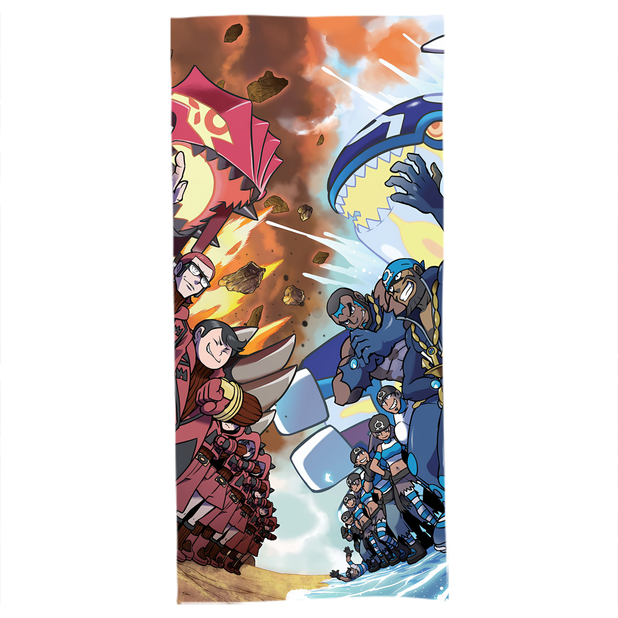 （画像用） ポケットモンスター Pokémon 大判バスタオル 70×140cm 吸水速乾 柔らかい肌触り