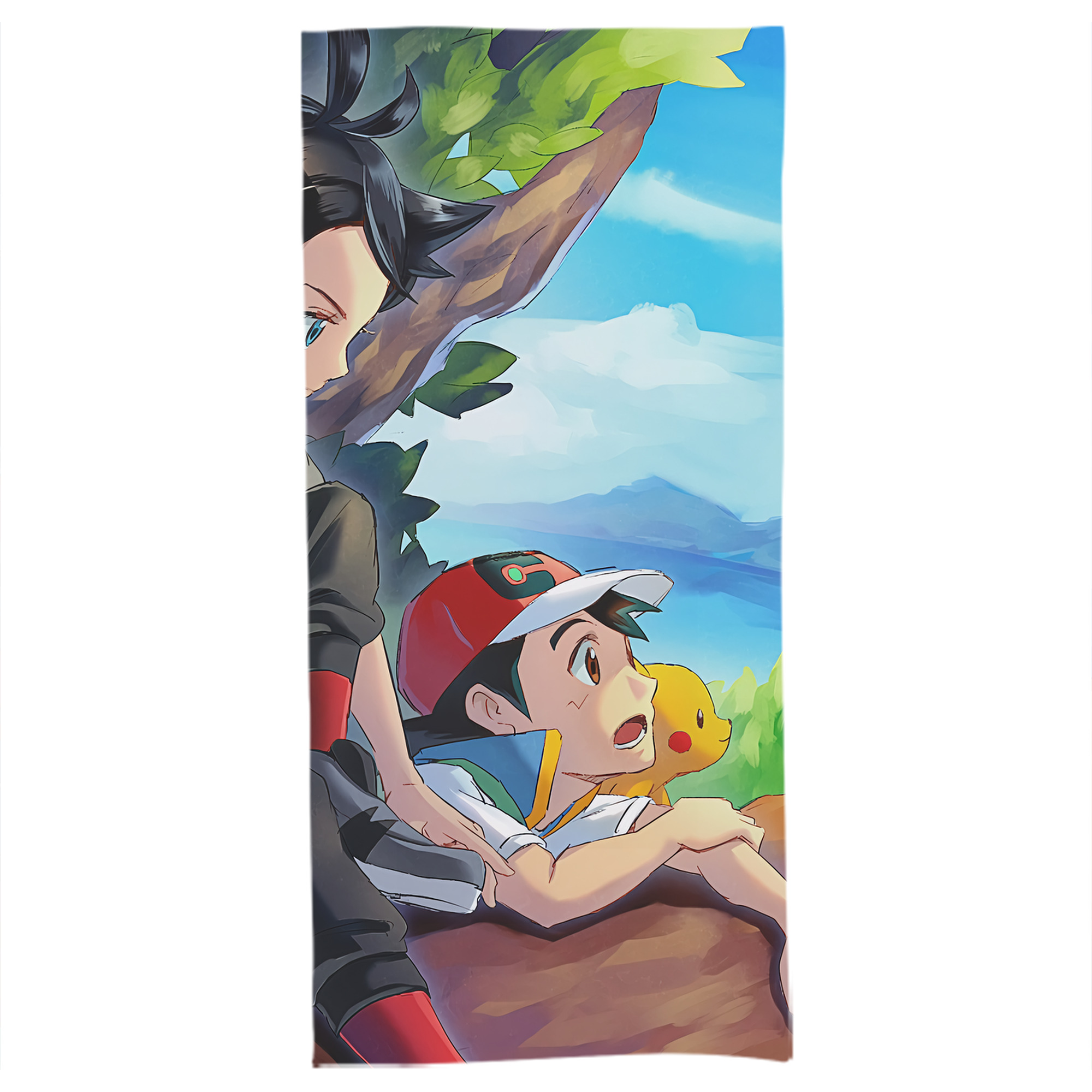 （画像用） ポケットモンスター Pokémon 大判バスタオル 70×140cm 吸水速乾 柔らかい肌触り
