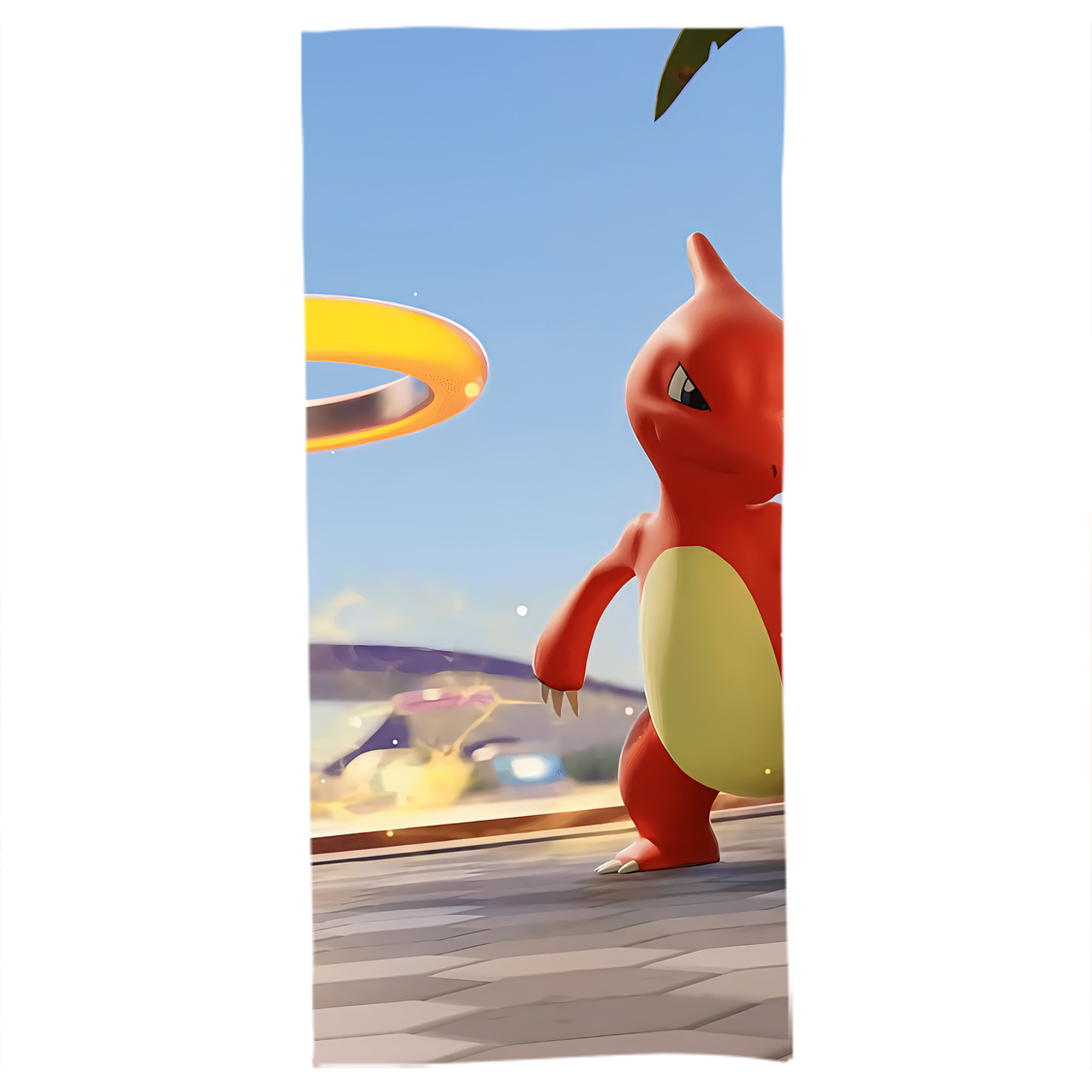 （画像用） ポケットモンスター Pokémon 大判バスタオル 70×140cm 吸水速乾 柔らかい肌触り