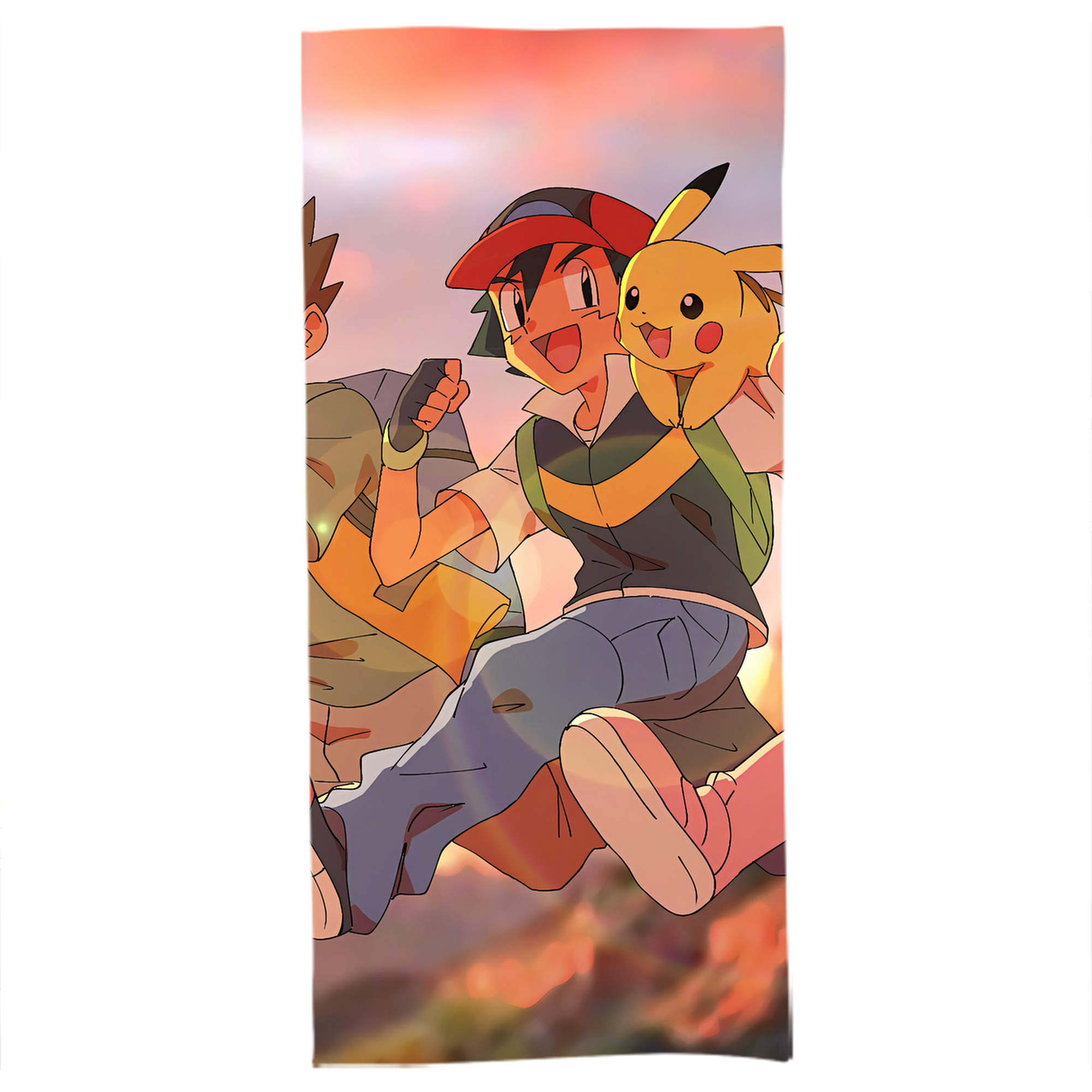 （画像用） ポケットモンスター Pokémon 大判バスタオル 70×140cm 吸水速乾 柔らかい肌触り