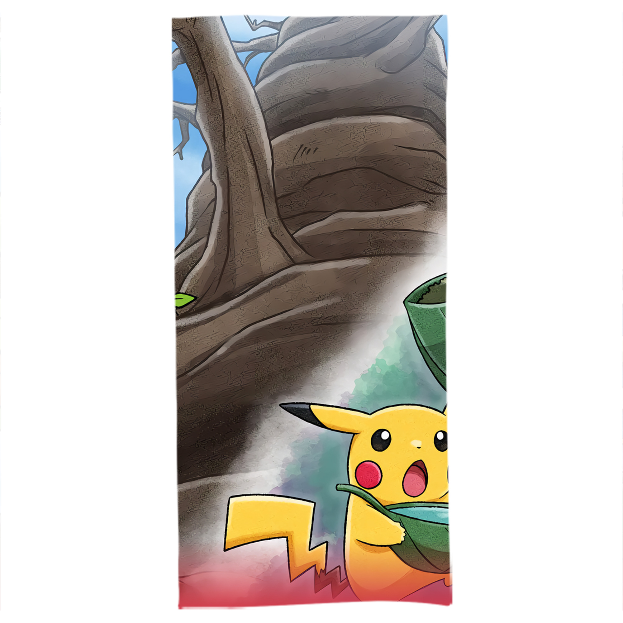 （画像用） ポケットモンスター Pokémon 大判バスタオル 70×140cm 吸水速乾 柔らかい肌触り