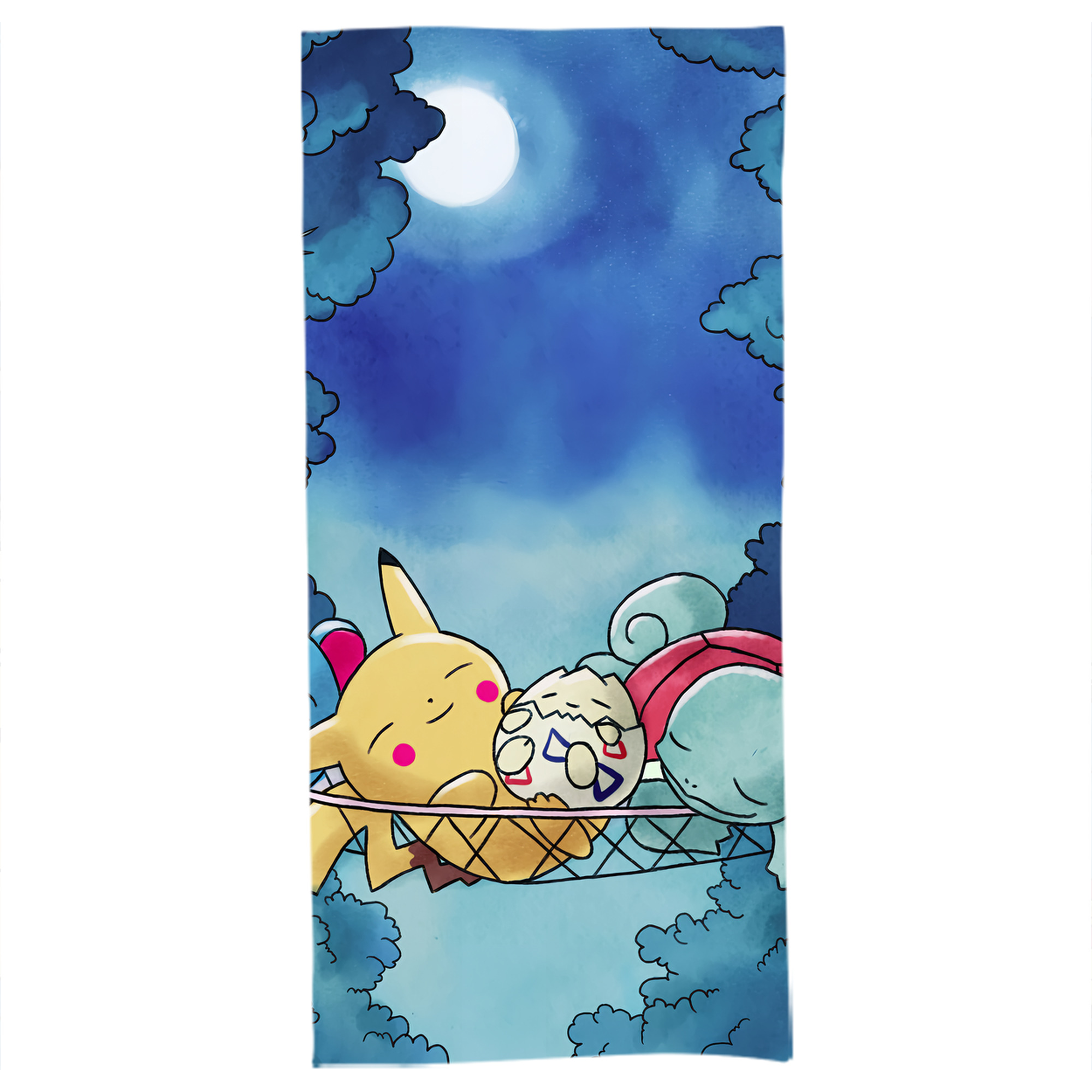 （画像用） ポケットモンスター Pokémon 大判バスタオル 70×140cm 吸水速乾 柔らかい肌触り