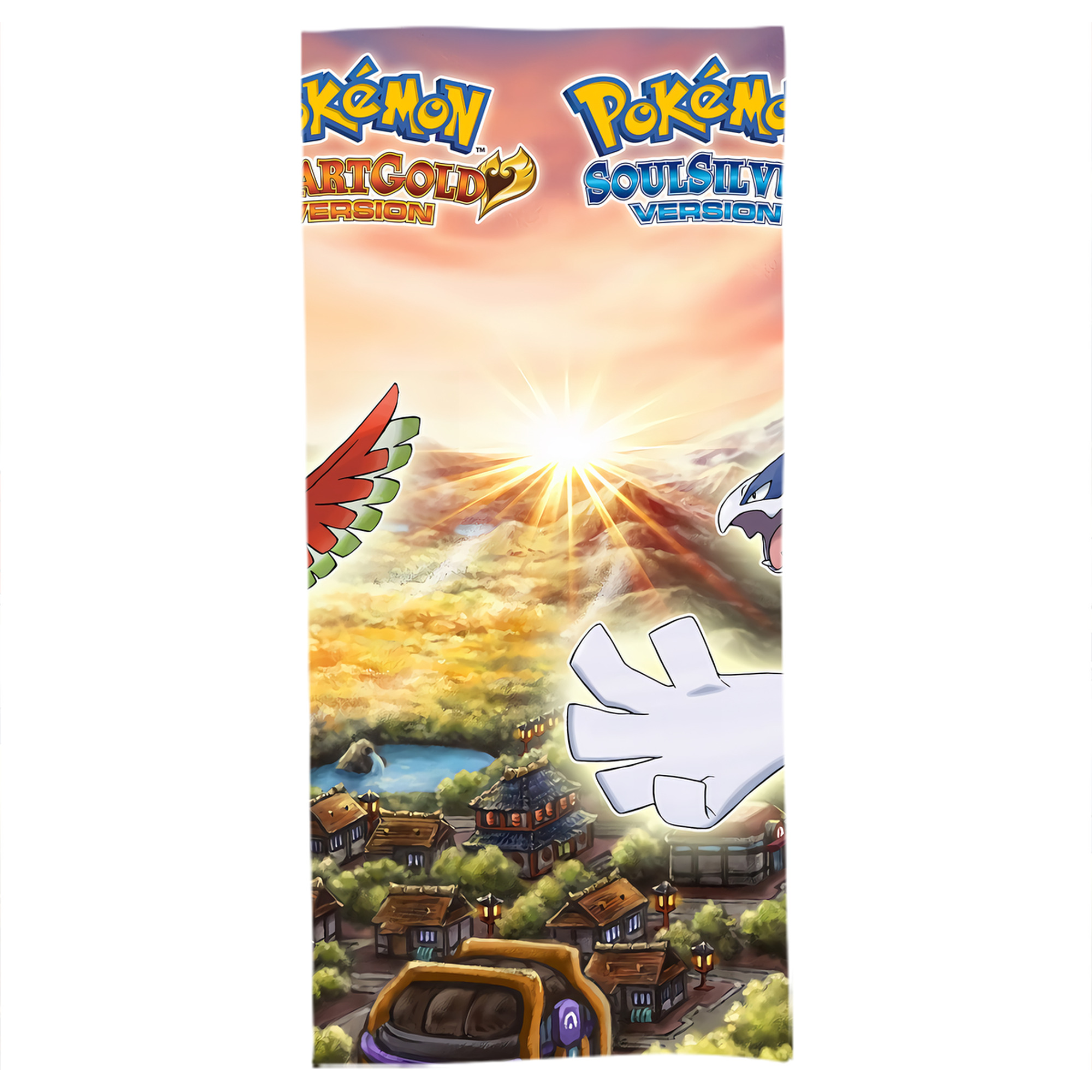 （画像用） ポケットモンスター Pokémon 大判バスタオル 70×140cm 吸水速乾 柔らかい肌触り