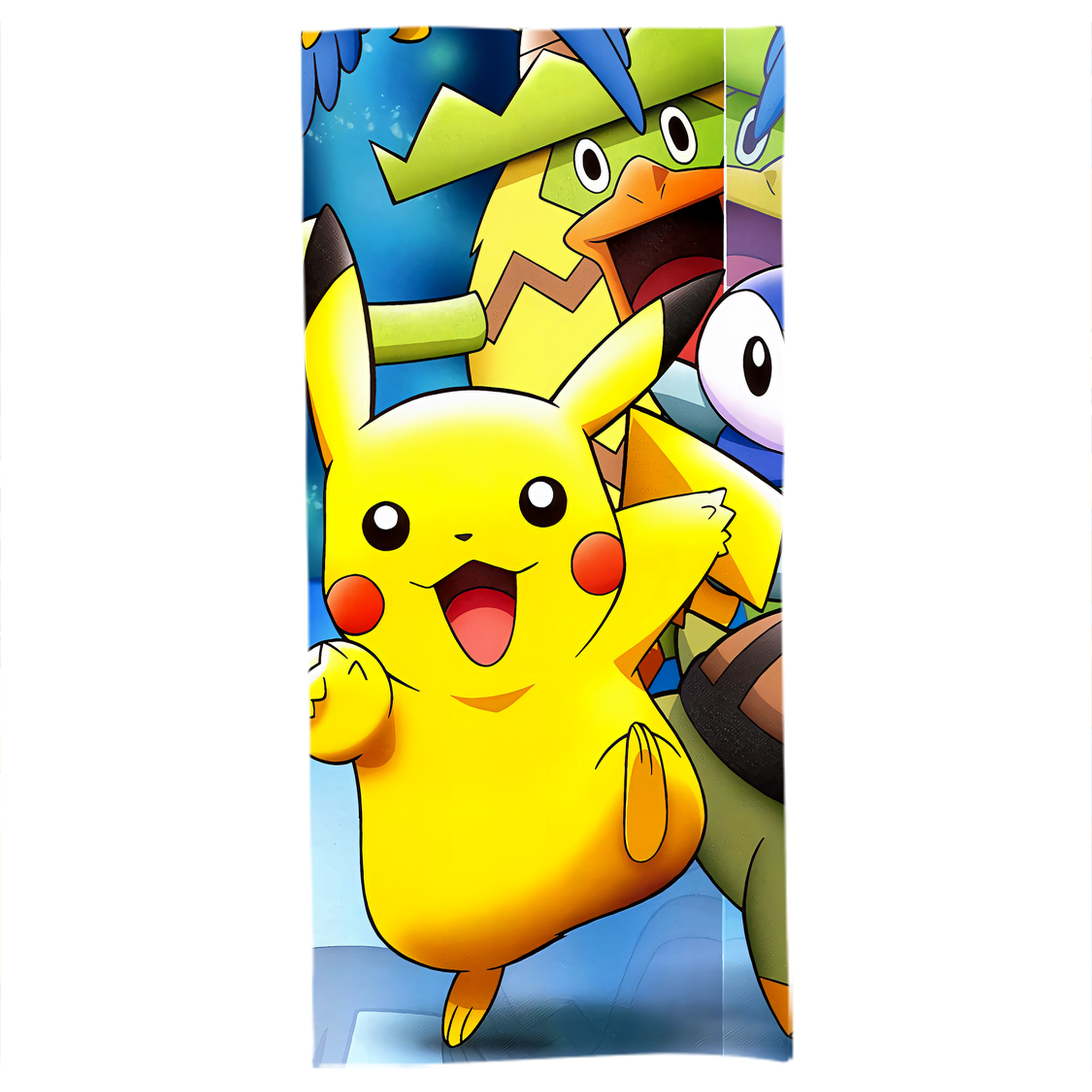 （画像用） ポケットモンスター Pokémon 大判バスタオル 70×140cm 吸水速乾 柔らかい肌触り