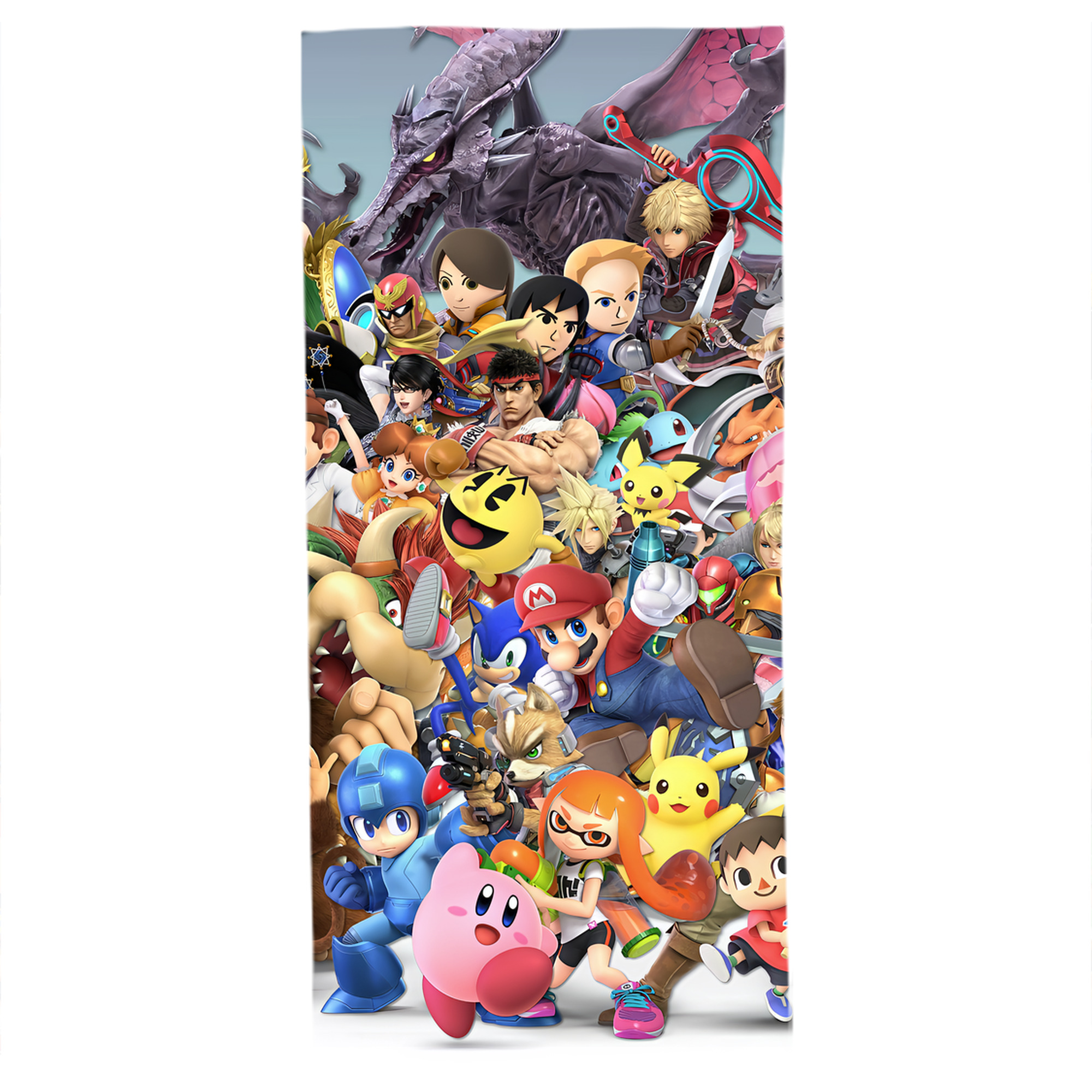 （画像用） ポケットモンスター Pokémon 大判バスタオル 70×140cm 吸水速乾 柔らかい肌触り