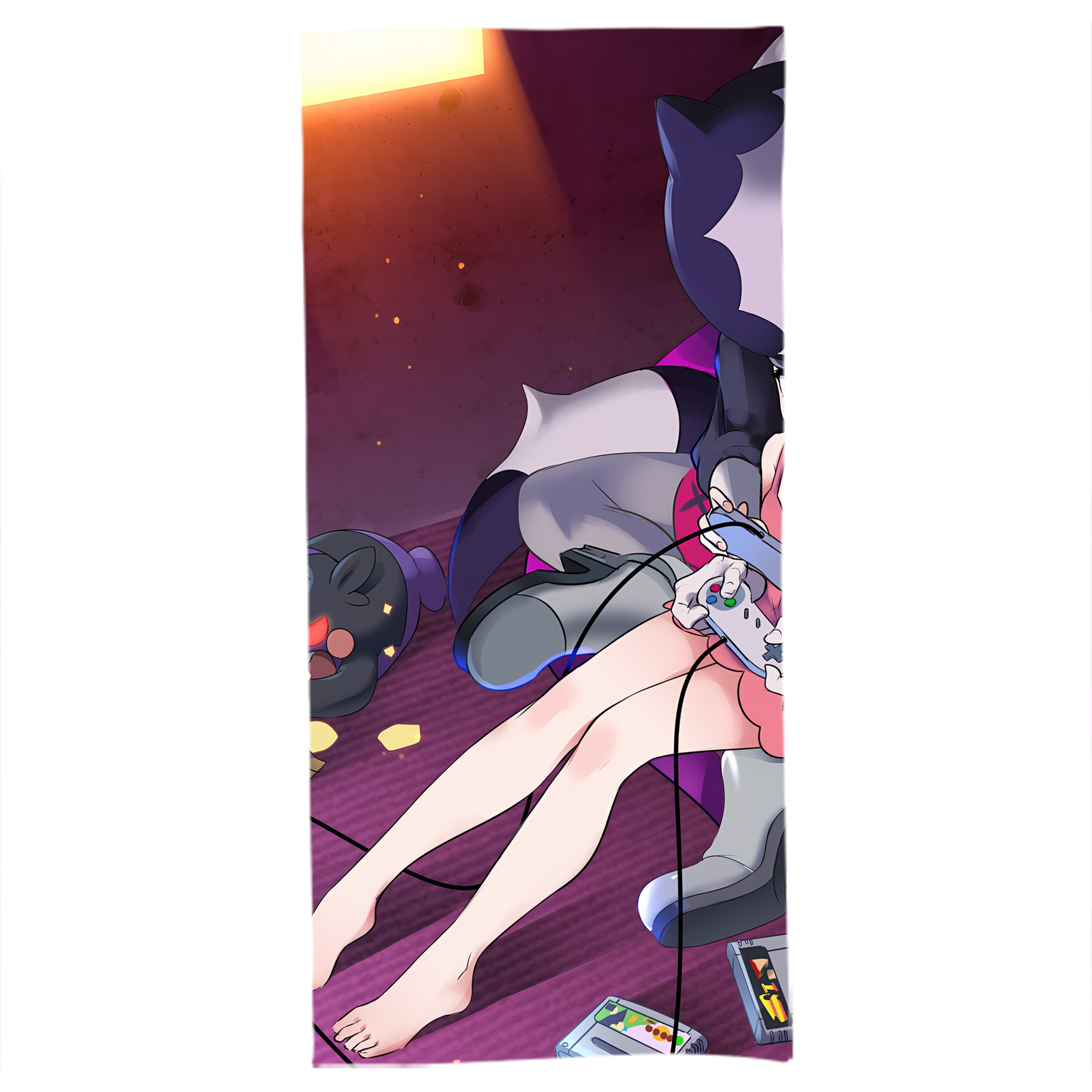 （画像用） ポケットモンスター Pokémon 大判バスタオル 70×140cm 吸水速乾 柔らかい肌触り
