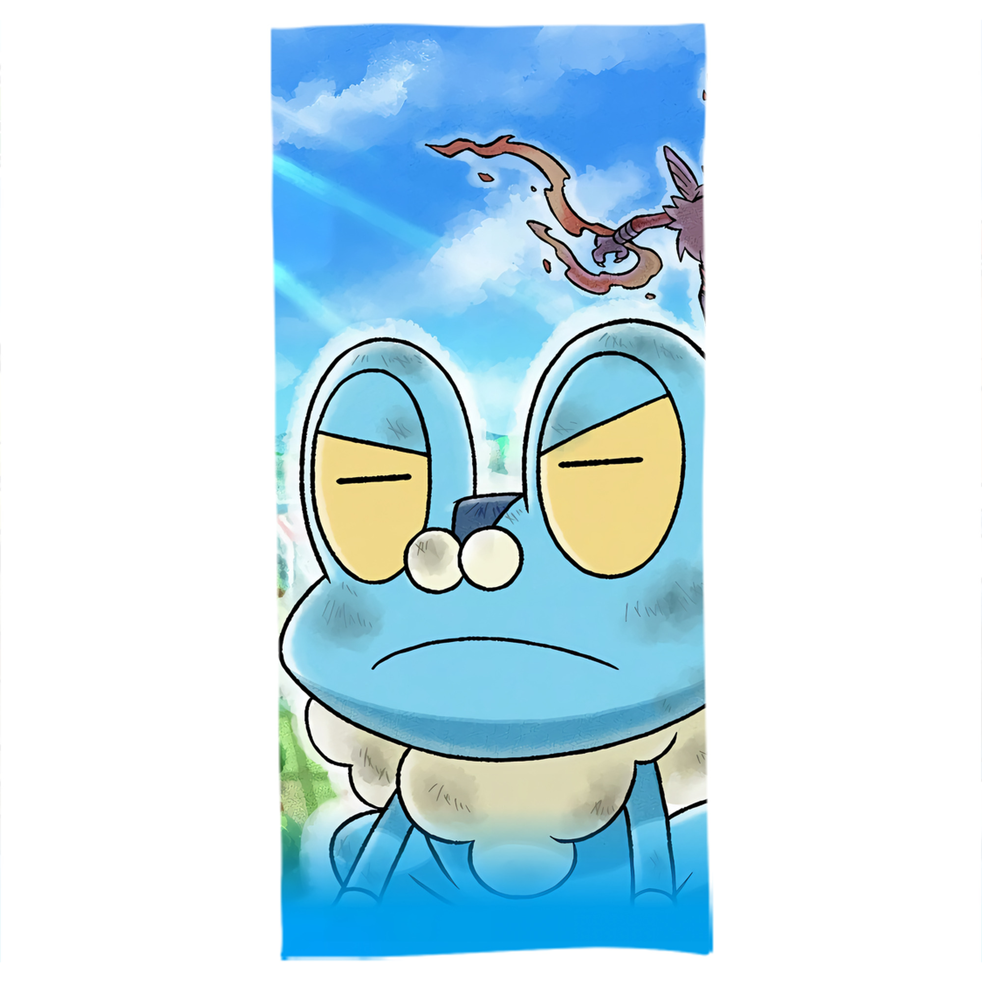 （画像用） ポケットモンスター Pokémon 大判バスタオル 70×140cm 吸水速乾 柔らかい肌触り