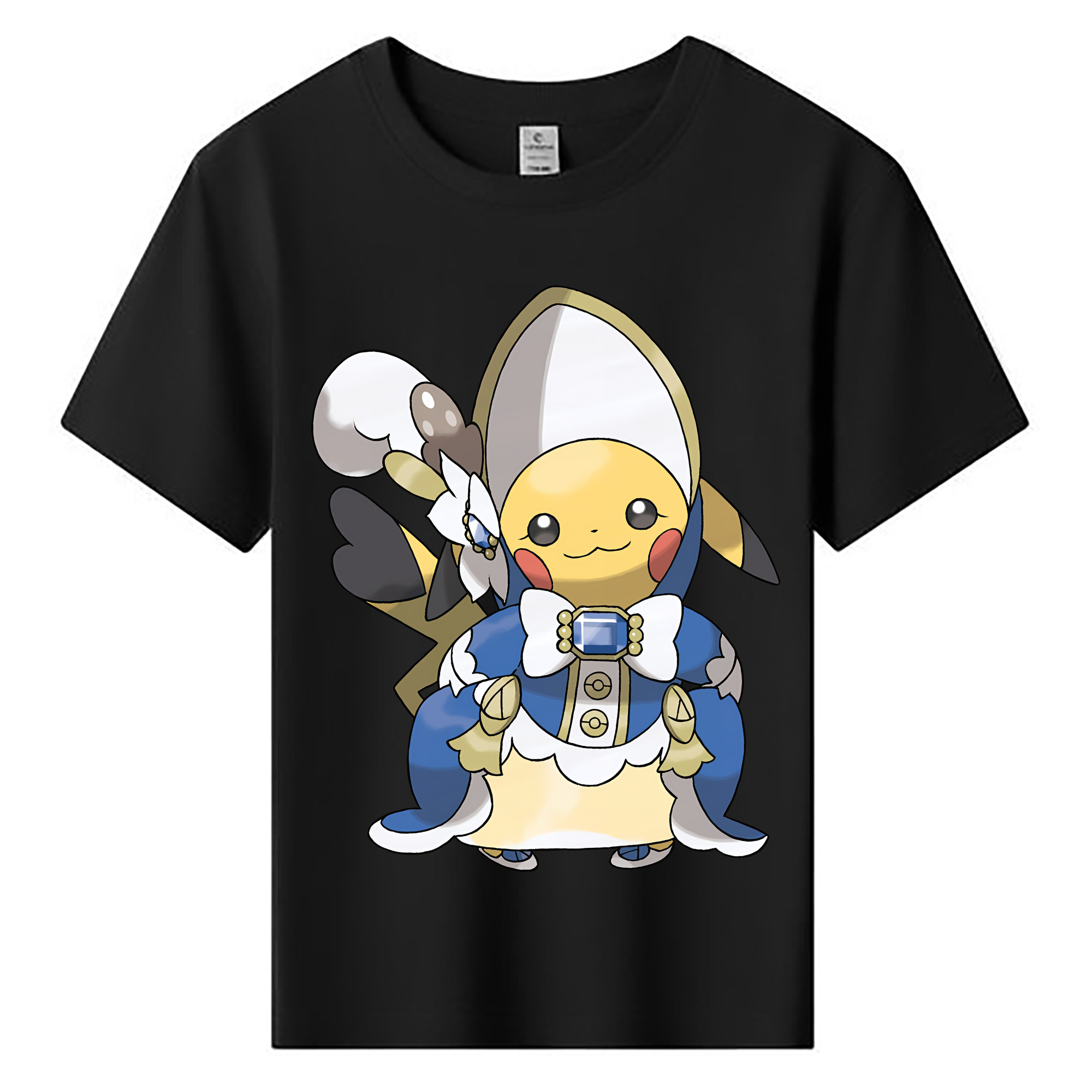 （画像用） ポケットモンスター Pokémon 綿100％キッズTシャツ（フロントプリント）