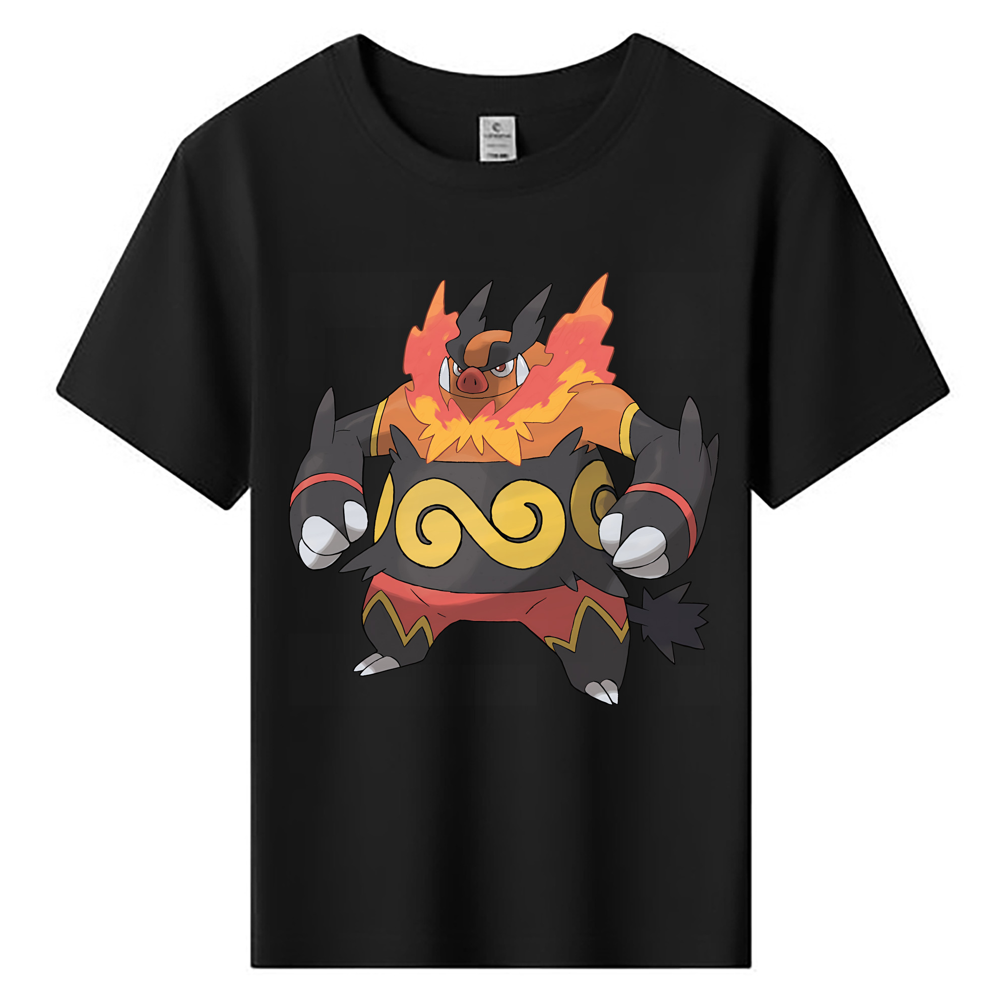 （画像用） ポケットモンスター Pokémon 綿100％キッズTシャツ（フロントプリント）