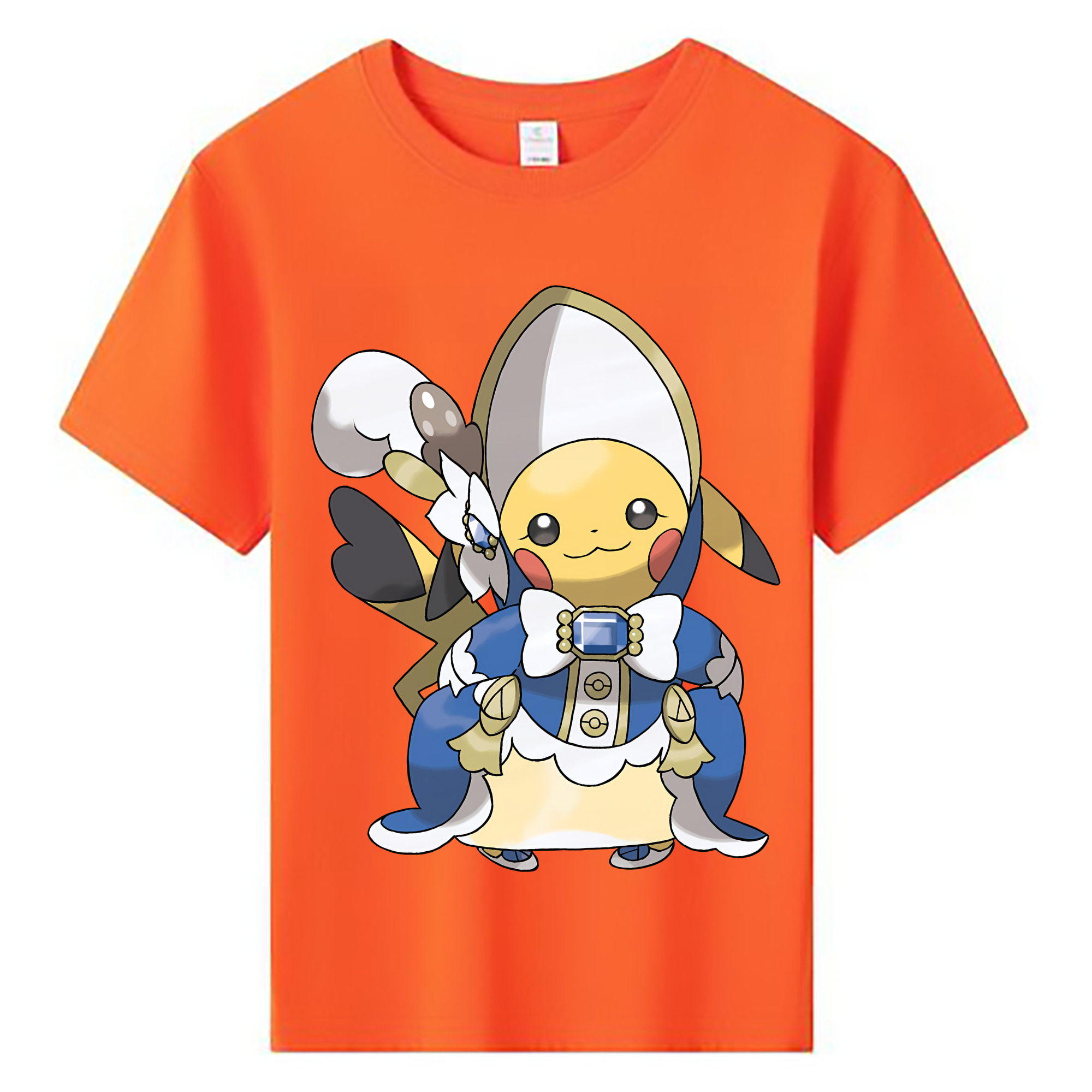 （画像用） ポケットモンスター Pokémon 綿100％キッズTシャツ（フロントプリント）