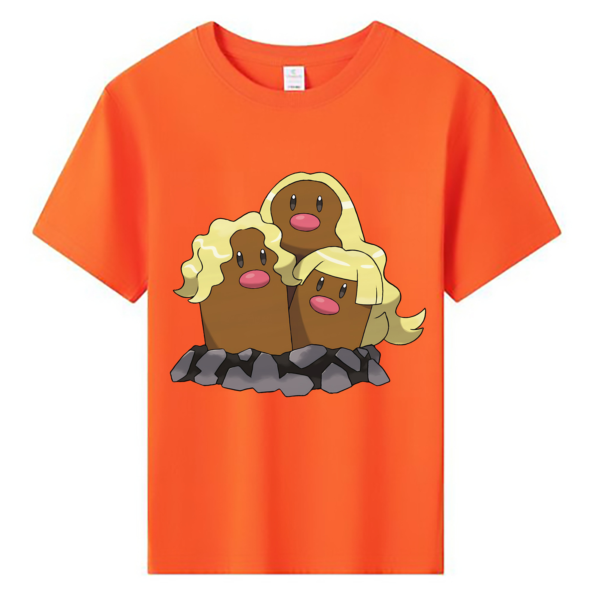 （画像用） ポケットモンスター Pokémon 綿100％キッズTシャツ（フロントプリント）
